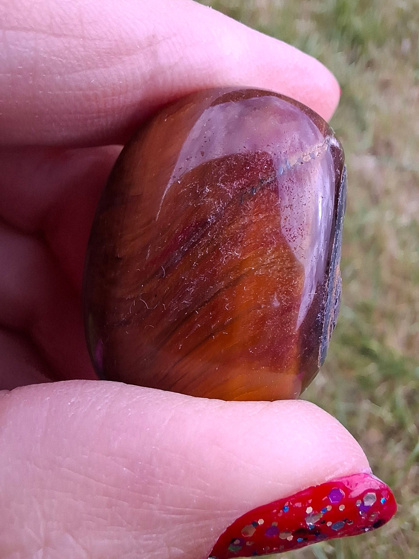 Tigers Eye, Tumble Stone, Crystal (Ref: T136)