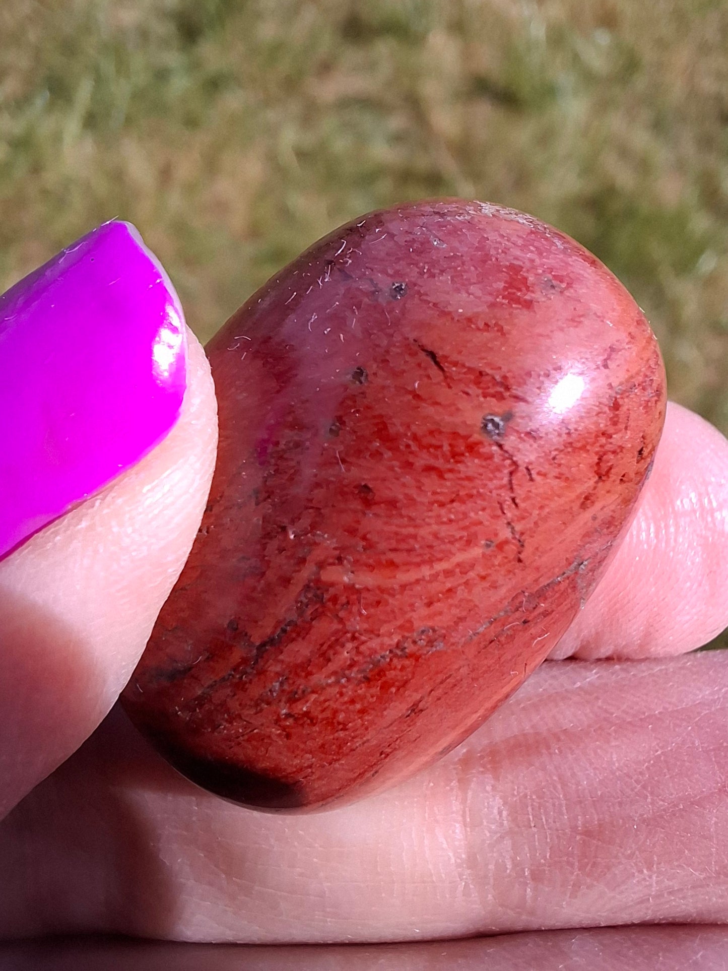 Red Jasper, Tumble Stone, Crystal (Ref: T90)