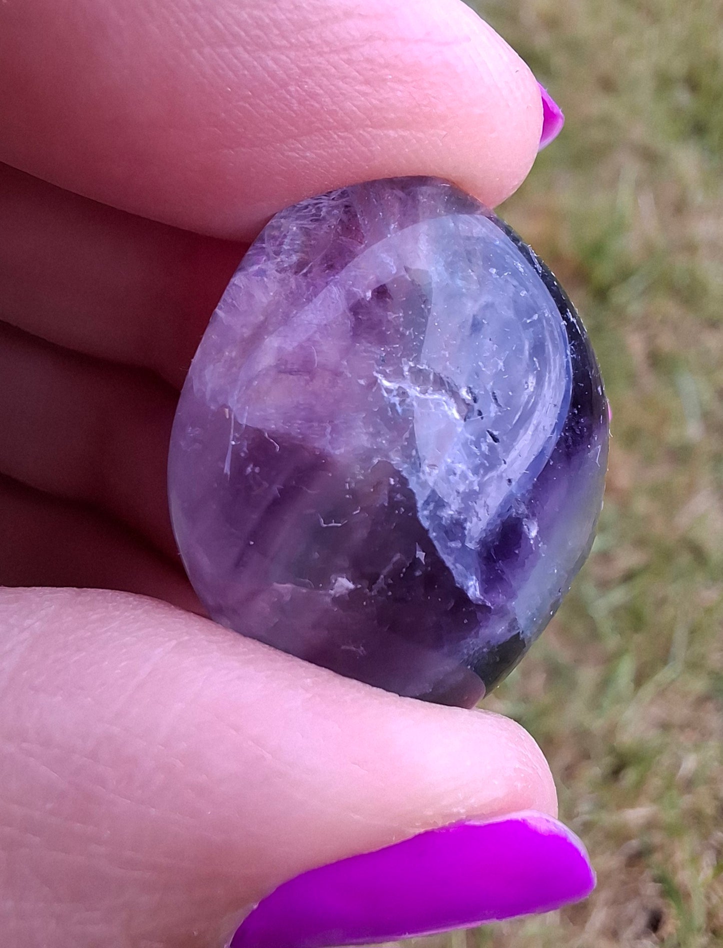 Fluorite, Tumble Stone, Crystal (Ref: T53)