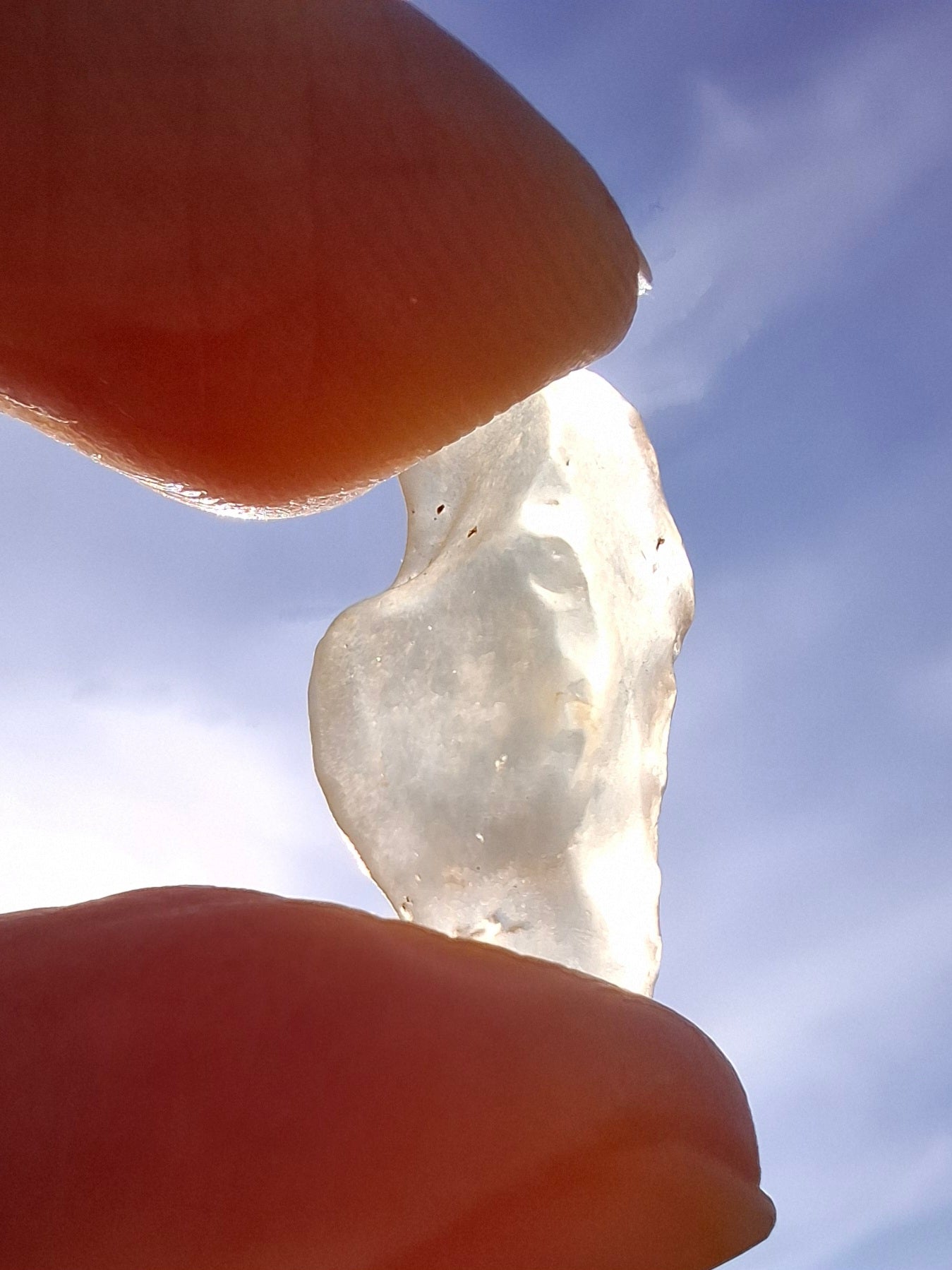 Libyan Desert Glass small piece, 1.22g, Tektite (Ref: L1348)