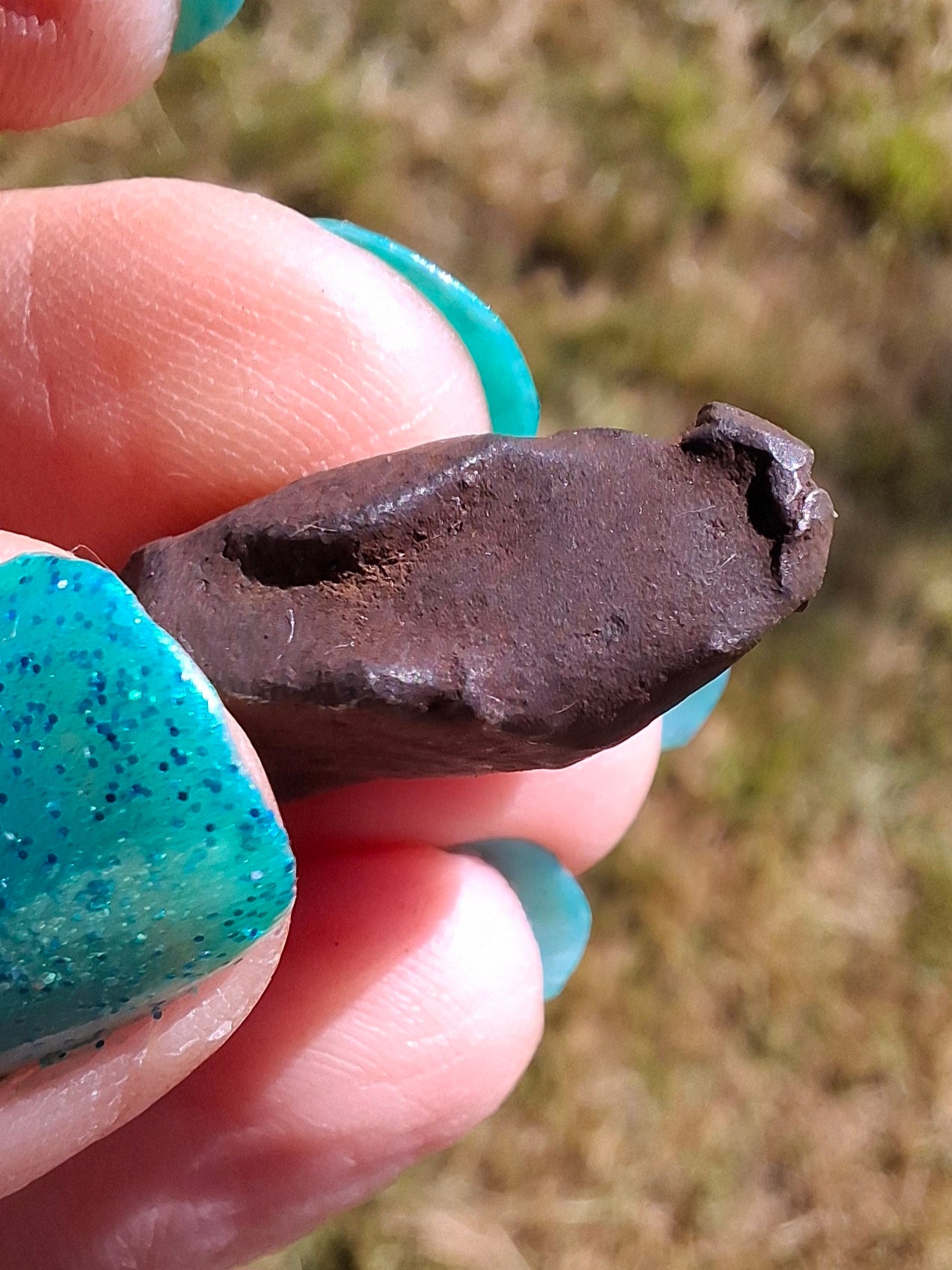 Gebel Kamil Iron Meteorite, 13.55g (Ref: K41)