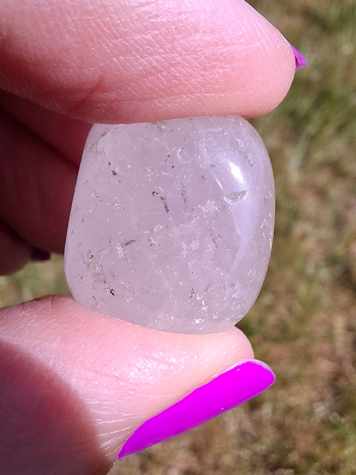 Clear Quartz, Tumble Stone, Crystal (Ref: T27)
