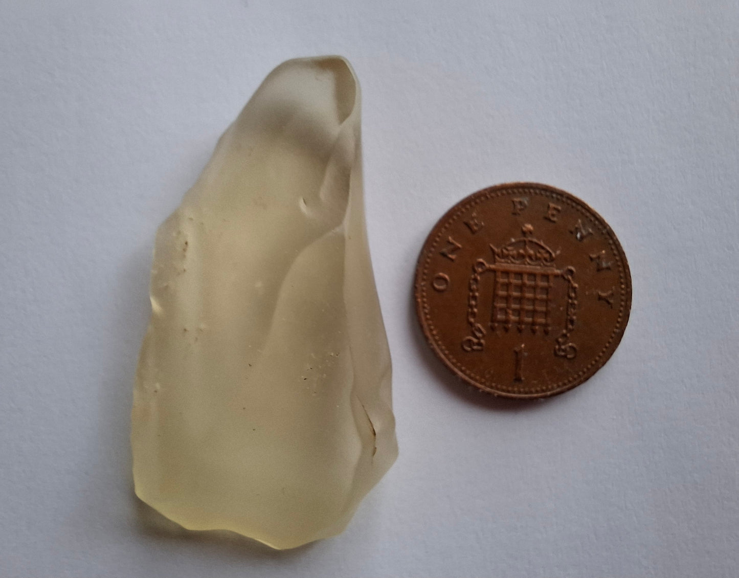 Libyan Desert Glass Piece, 12.08g, Tektite