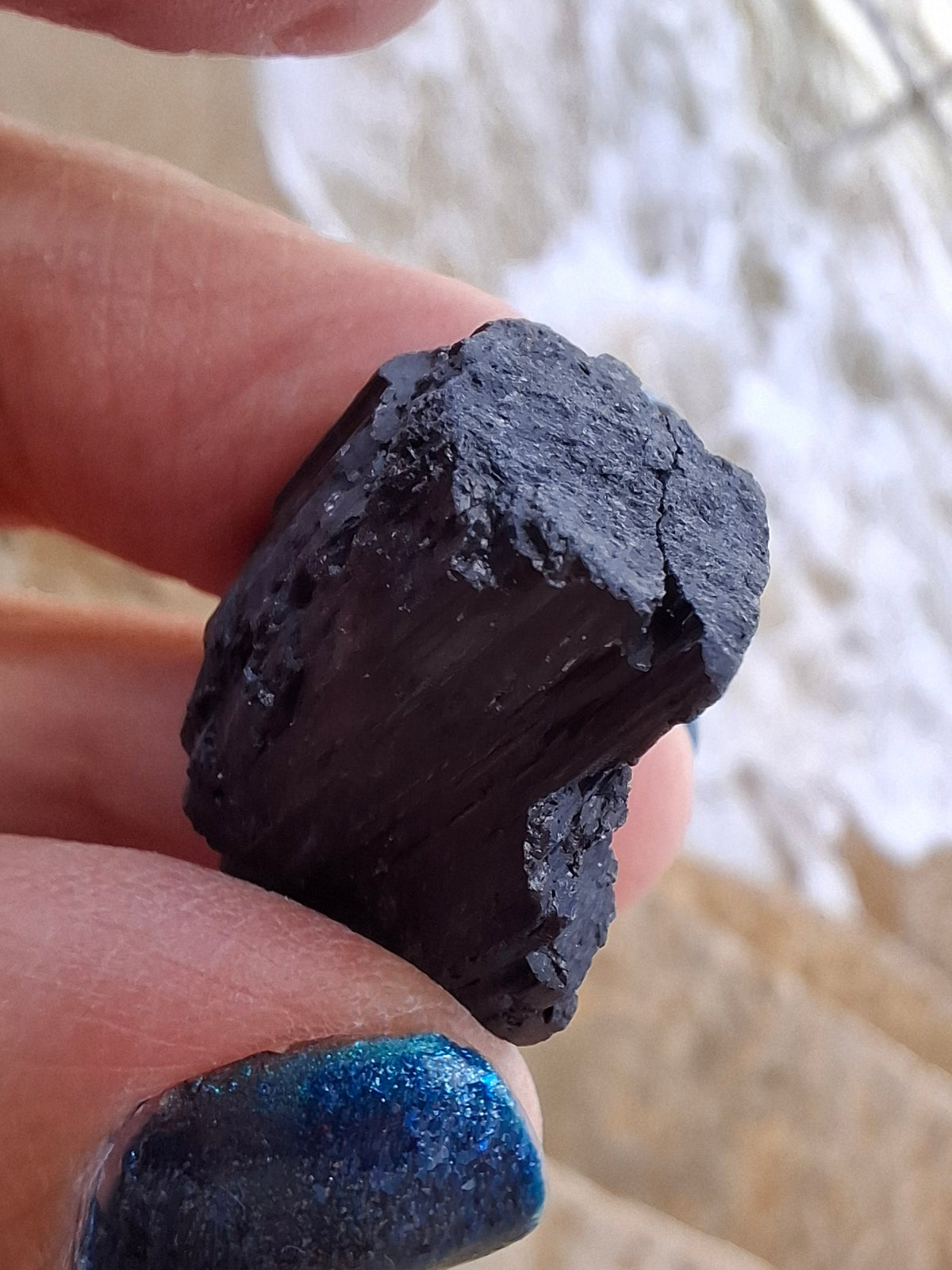 Black Tourmaline RAW, 8.70g, Crystal (Ref: RBT4)