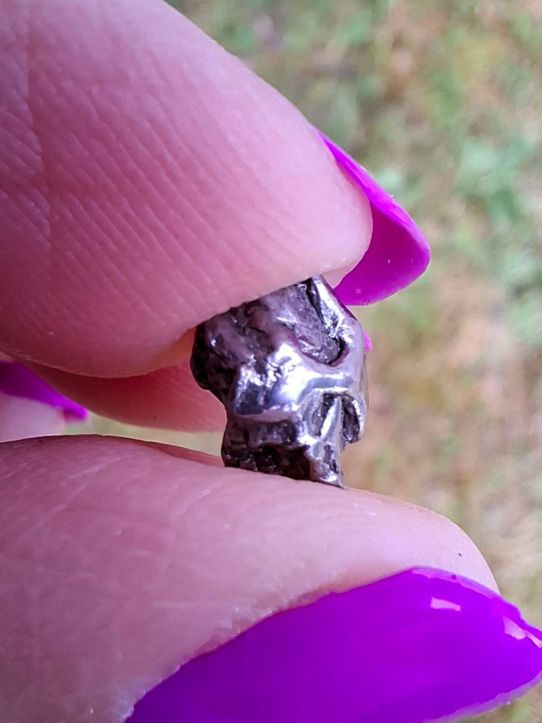 Campo del Cielo, 0.87g, Nickel Iron Meteorite (Ref: C4)