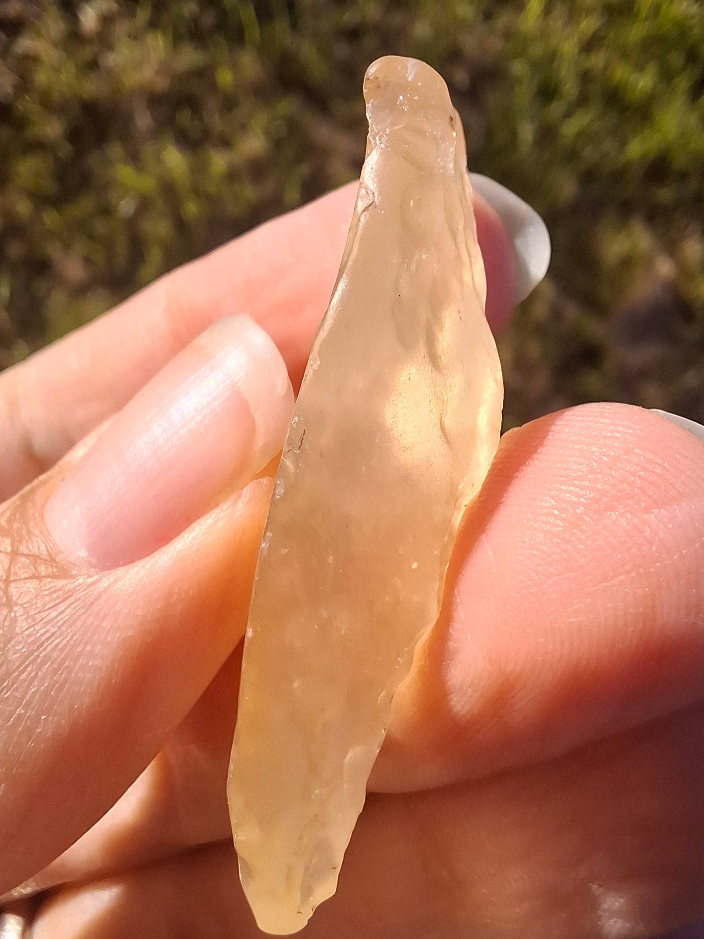 Libyan Desert Glass Piece, 7.46g, Tektite (Ref: LE5)