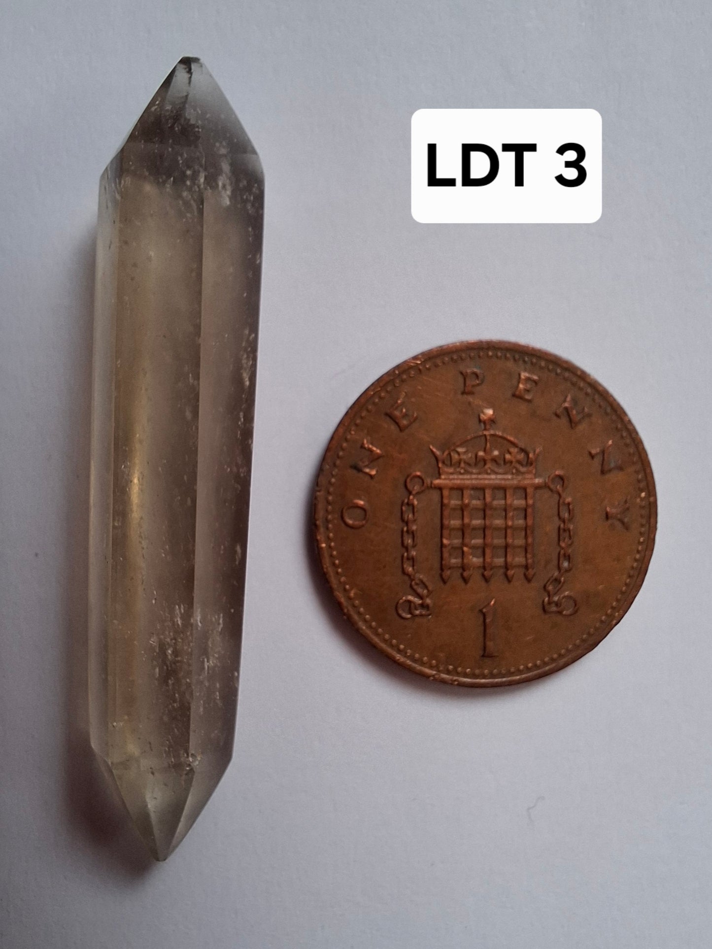 Libyan Desert Glass DT Carving, 3.93g, Tektite (Ref: LDT3)