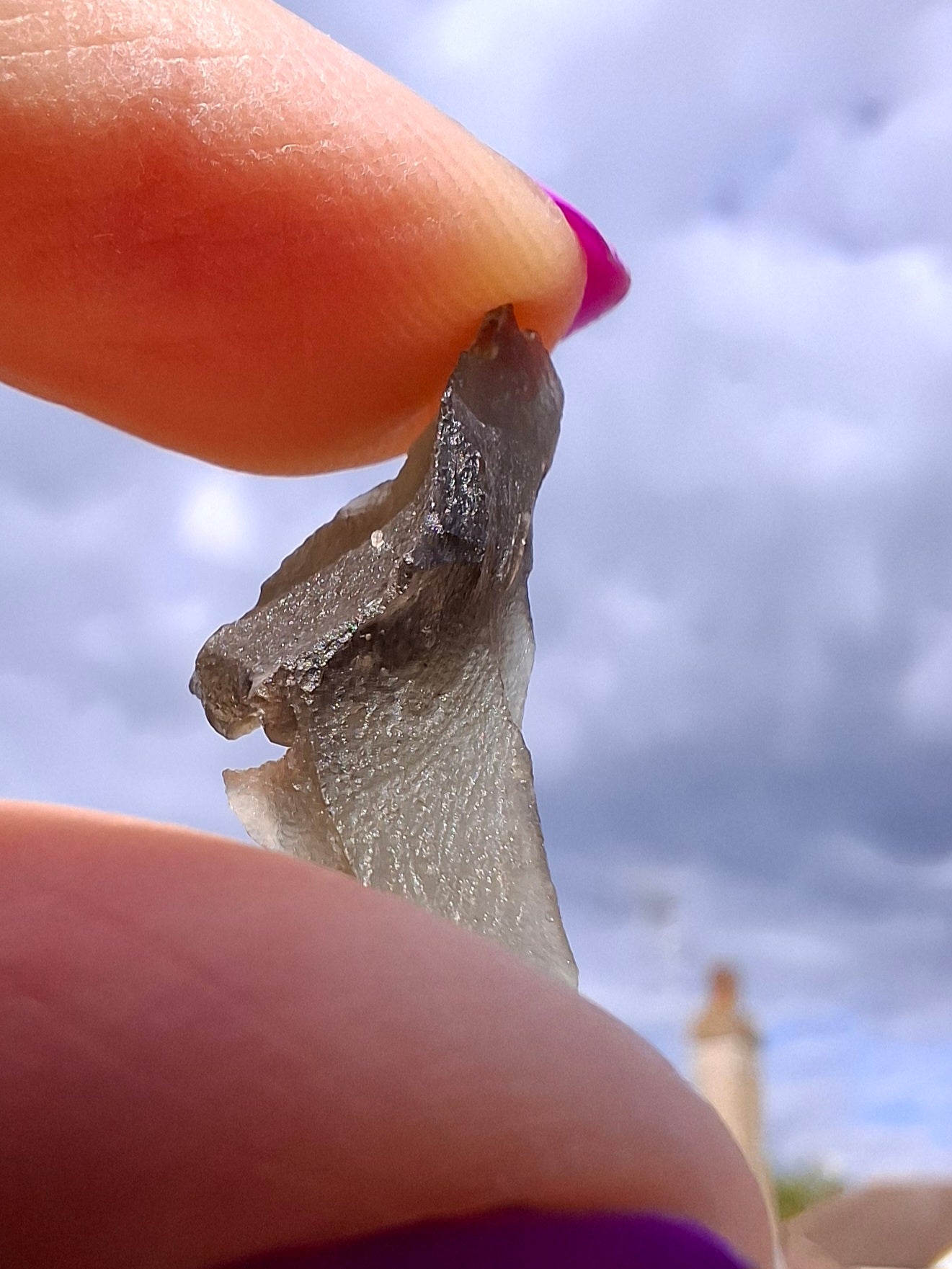 Moldavite Piece, 1.08g, Tektite (Ref: 1429)