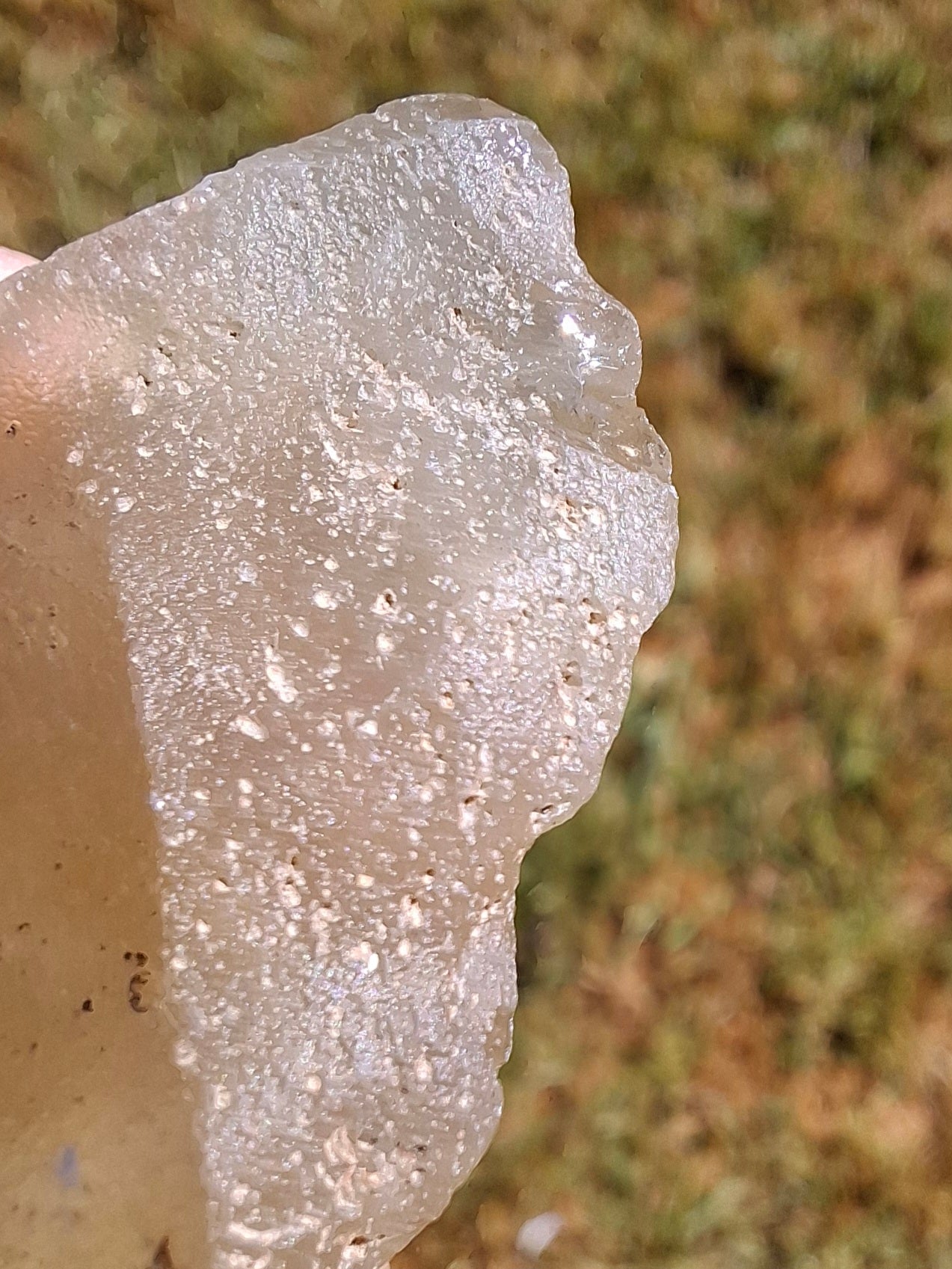 Libyan Desert Glass Piece, 11.78g, Tektite