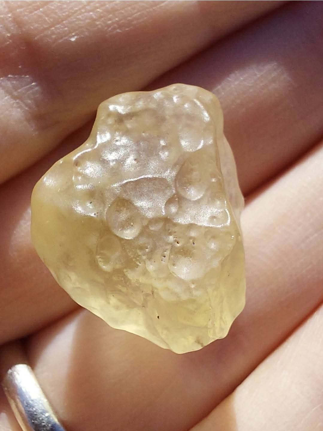 Libyan Desert Glass Piece, 5.58g, Tektite