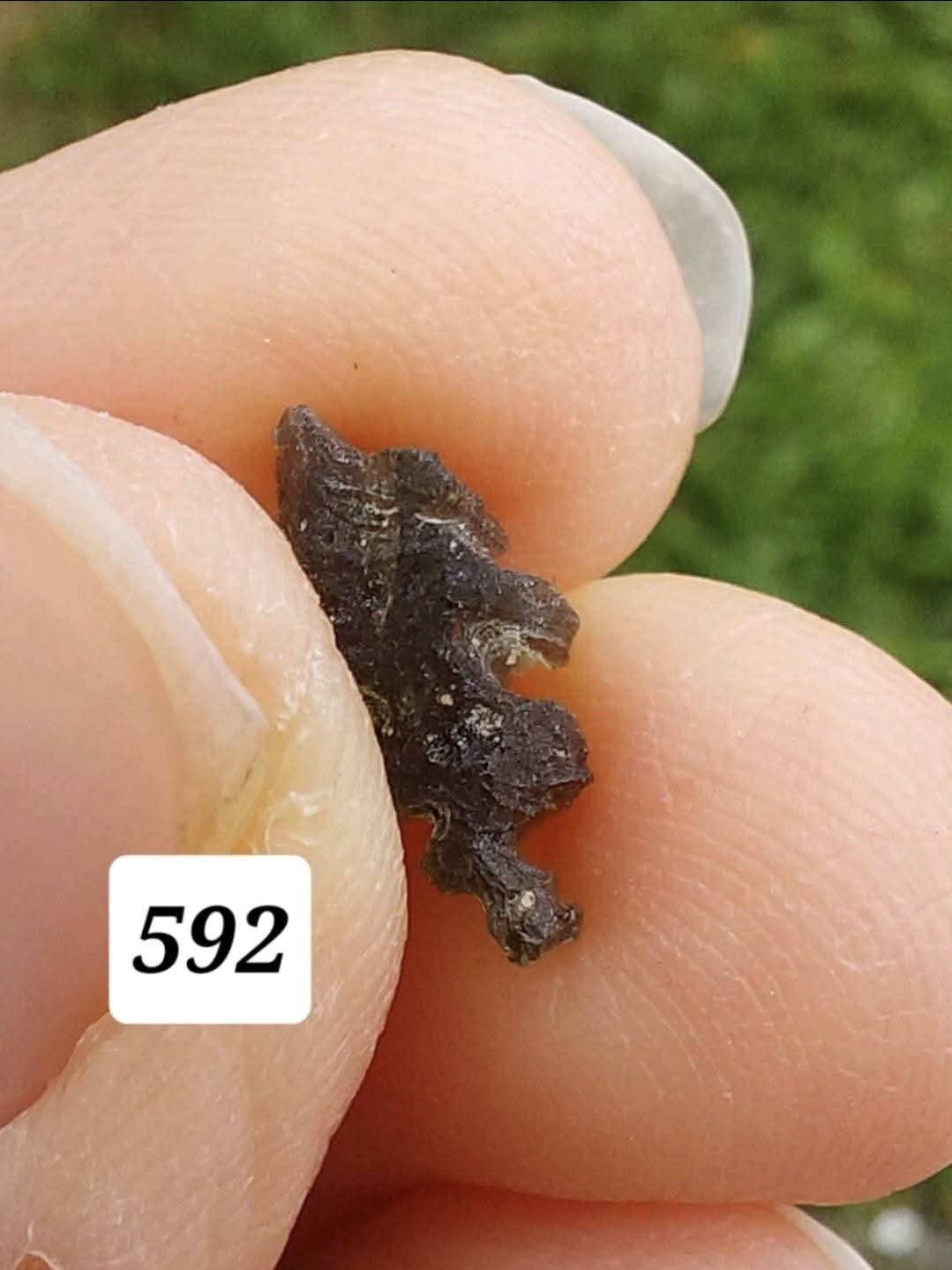 Moldavite Piece, 0.57g, Tektite (Ref: 592)
