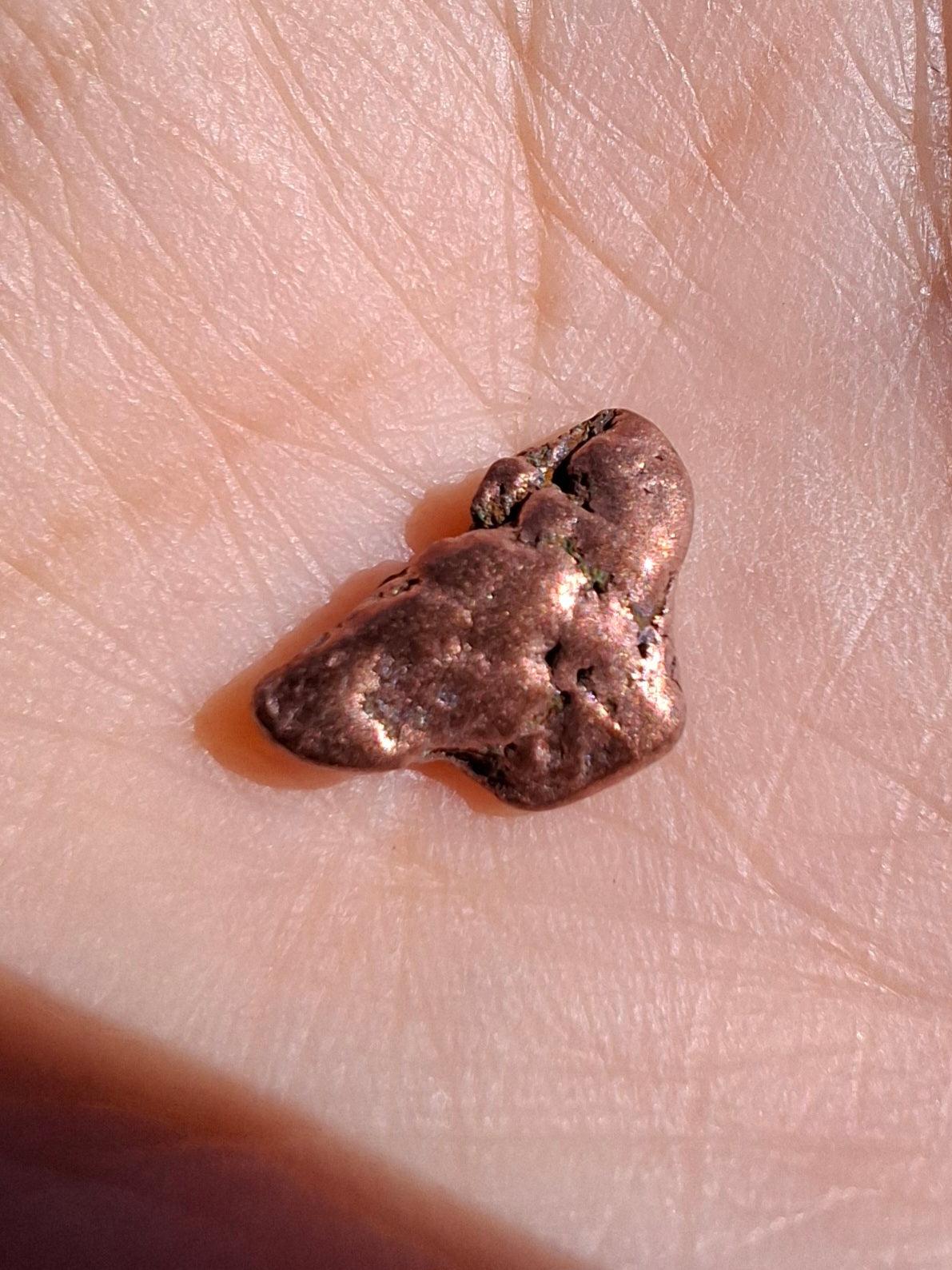 Native Copper Nugget, 0.76g, (Ref: COP2)