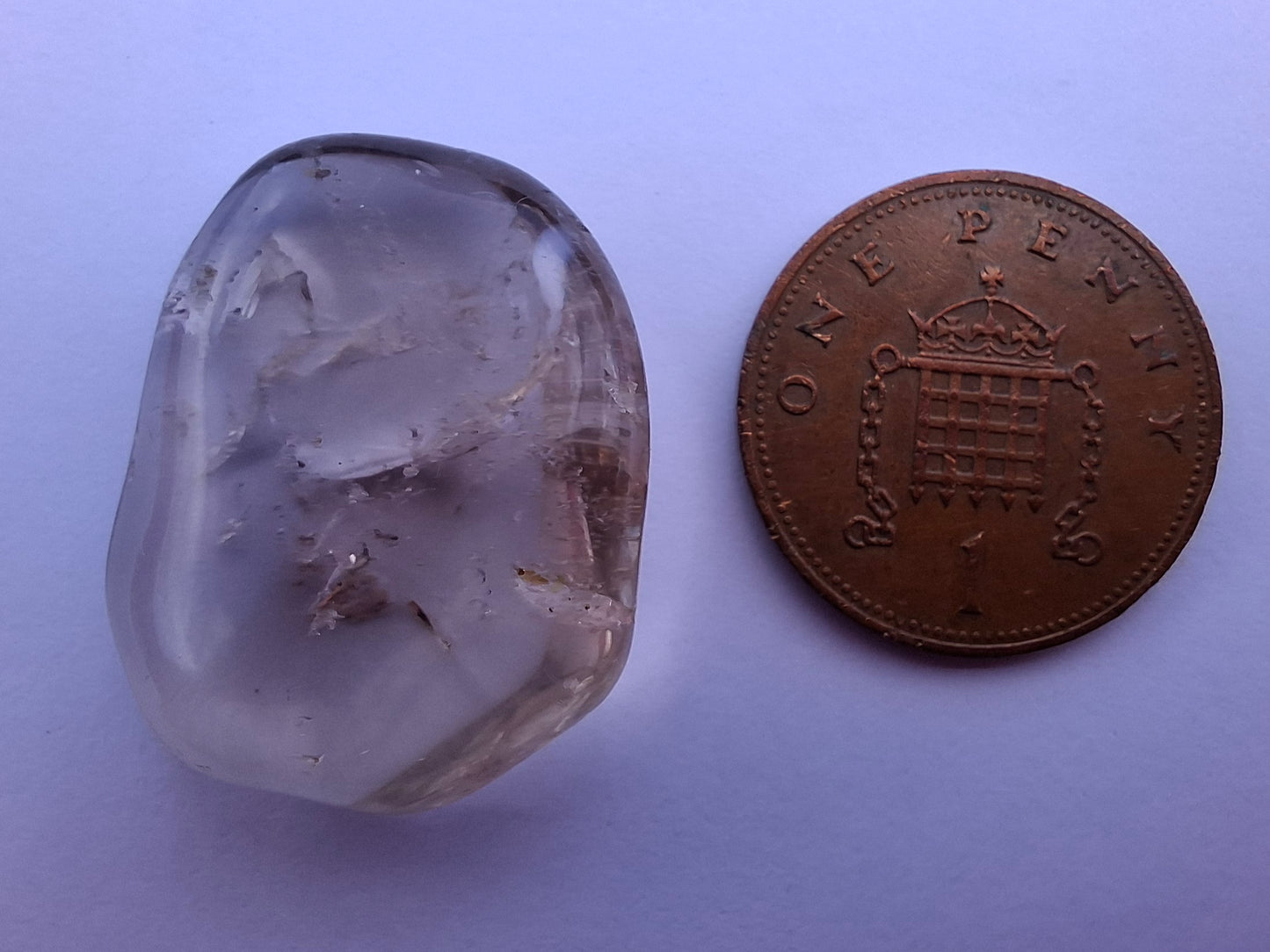 Smoky Quartz, Tumble Stone, Crystal (Ref: T101)