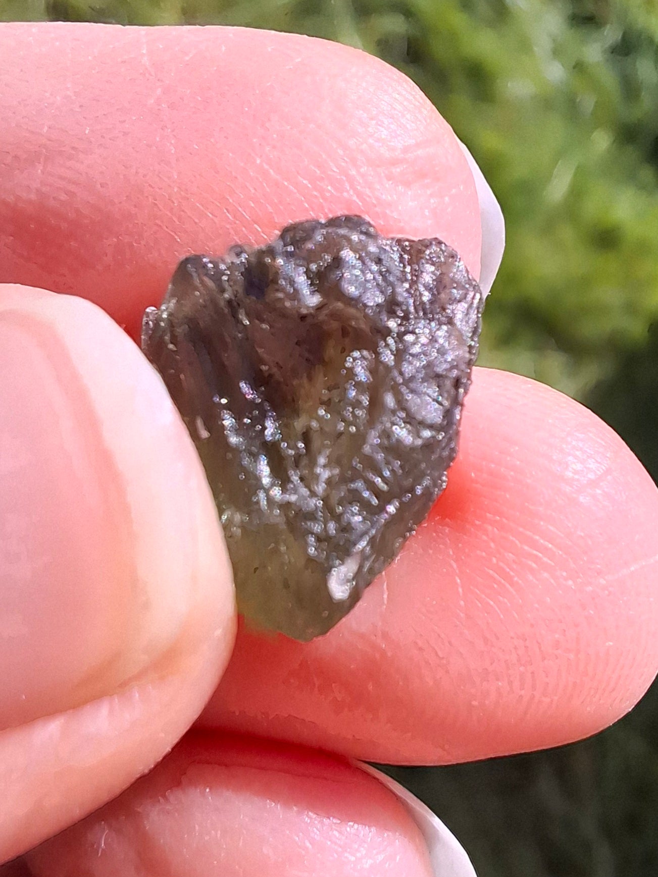 Moldavite Piece, CHLUM, 1.50g, Tektite (Ref: 143)