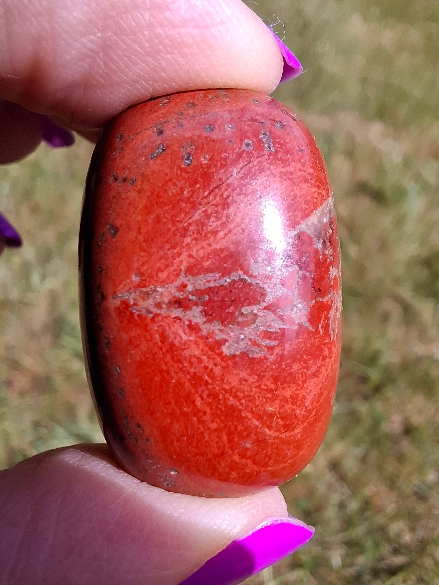 Red Jasper, Tumble Stone, Crystal (Ref: T82)
