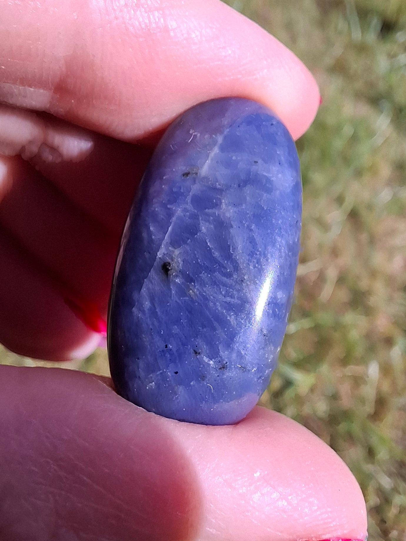 Sodalite, Tumble Stone, Crystal (Ref: T149)