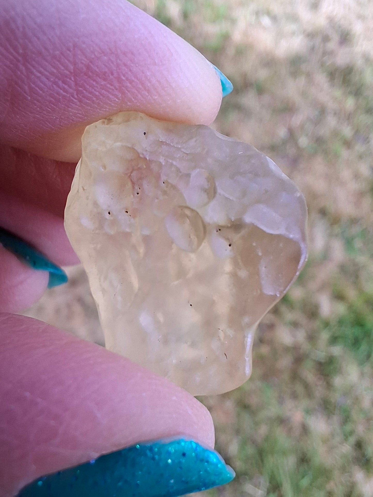 Libyan Desert Glass Piece, 5.58g, Tektite