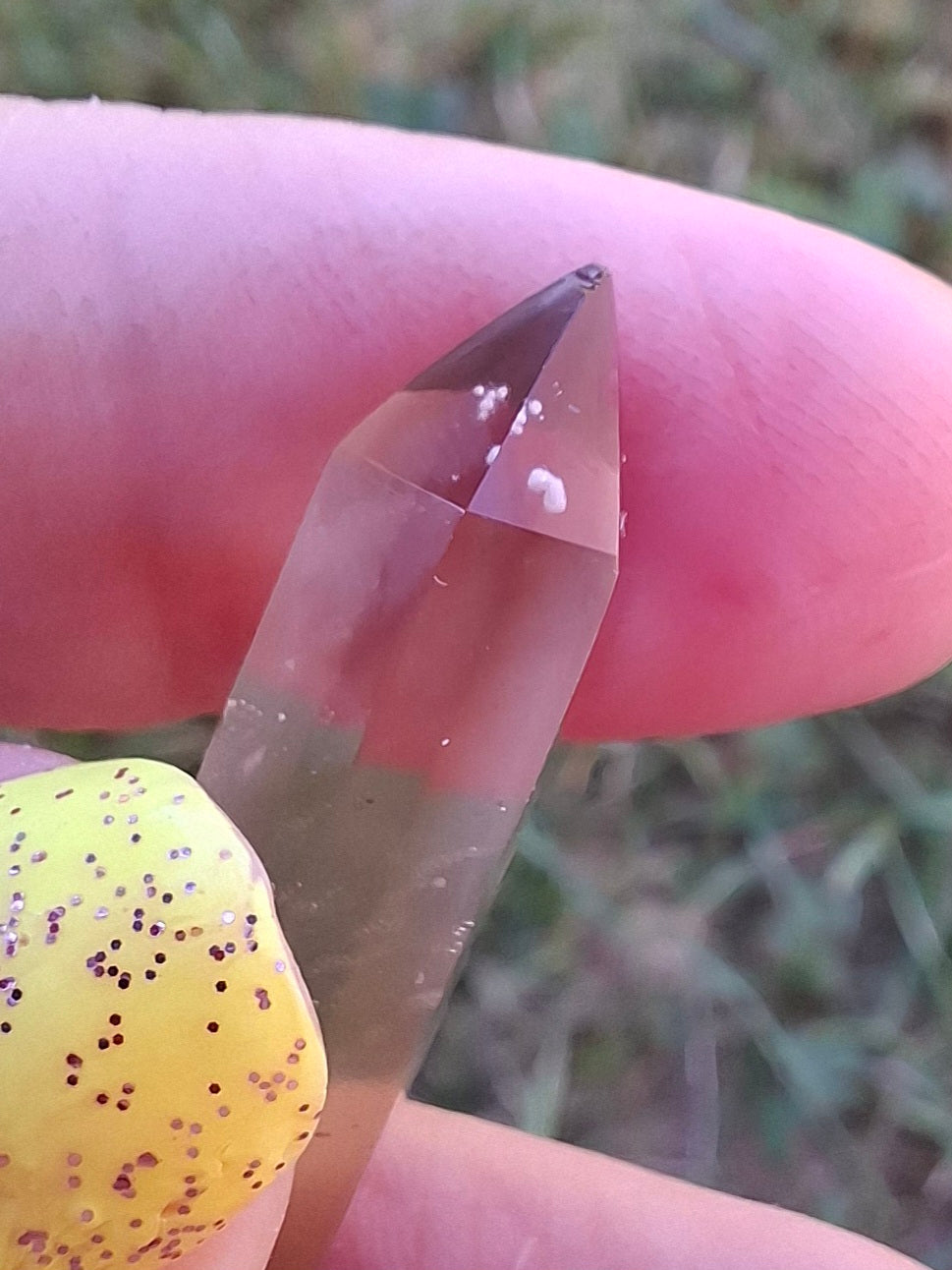 Libyan Desert Glass DT Carving, 4.68g, Tektite (Ref: LDT7)