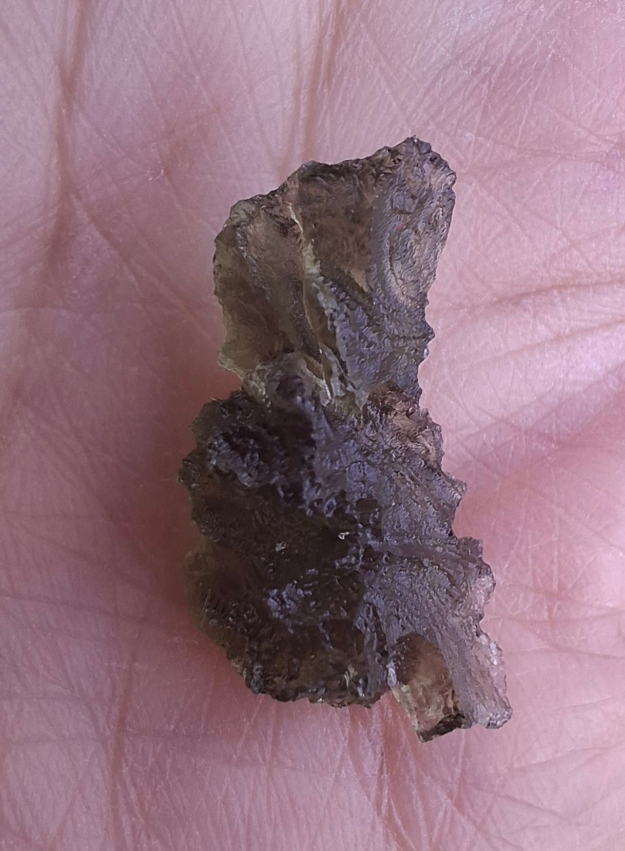 Moldavite Piece, JEZKOVNA BESEDNICE, 1.86g, Tektite (Ref: 1278)