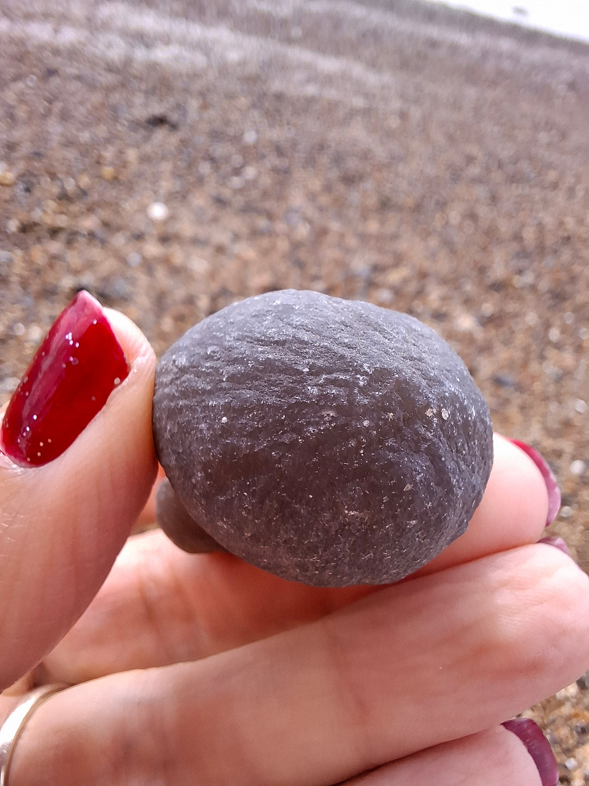 Nebula Chalcedony, 37.96g, Fossil (Ref: NC7)