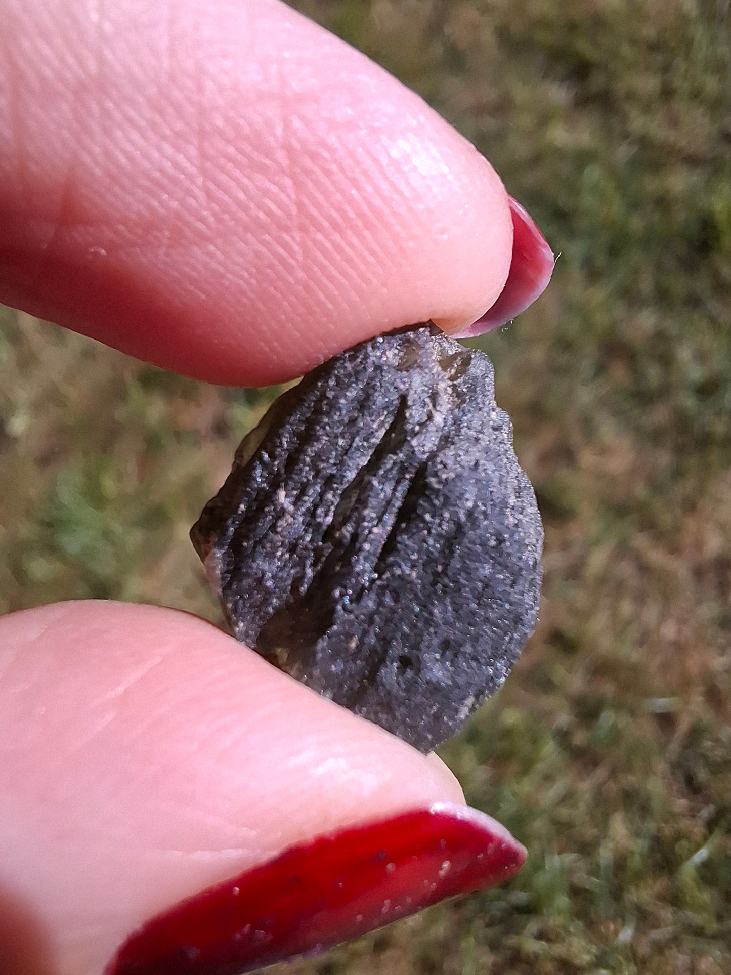 Moldavite Piece, 2.06g, Tektite (Ref: 1467)