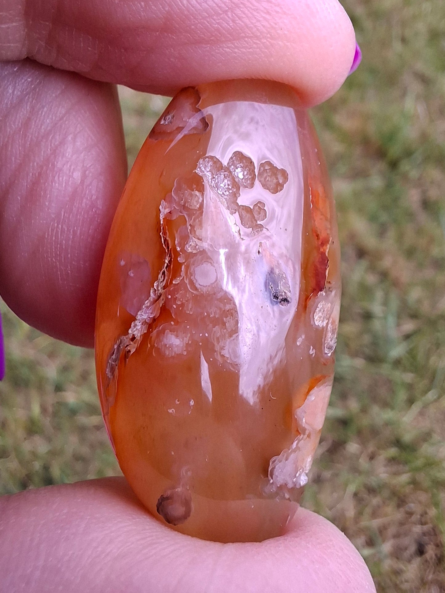 Carnelian, Tumble Stone, Crystal (Ref: T64)