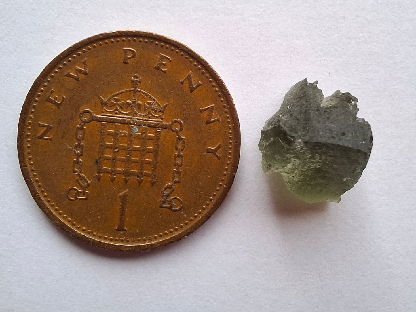 Moldavite Piece, 1.00g, Tektite (Ref: 1398)