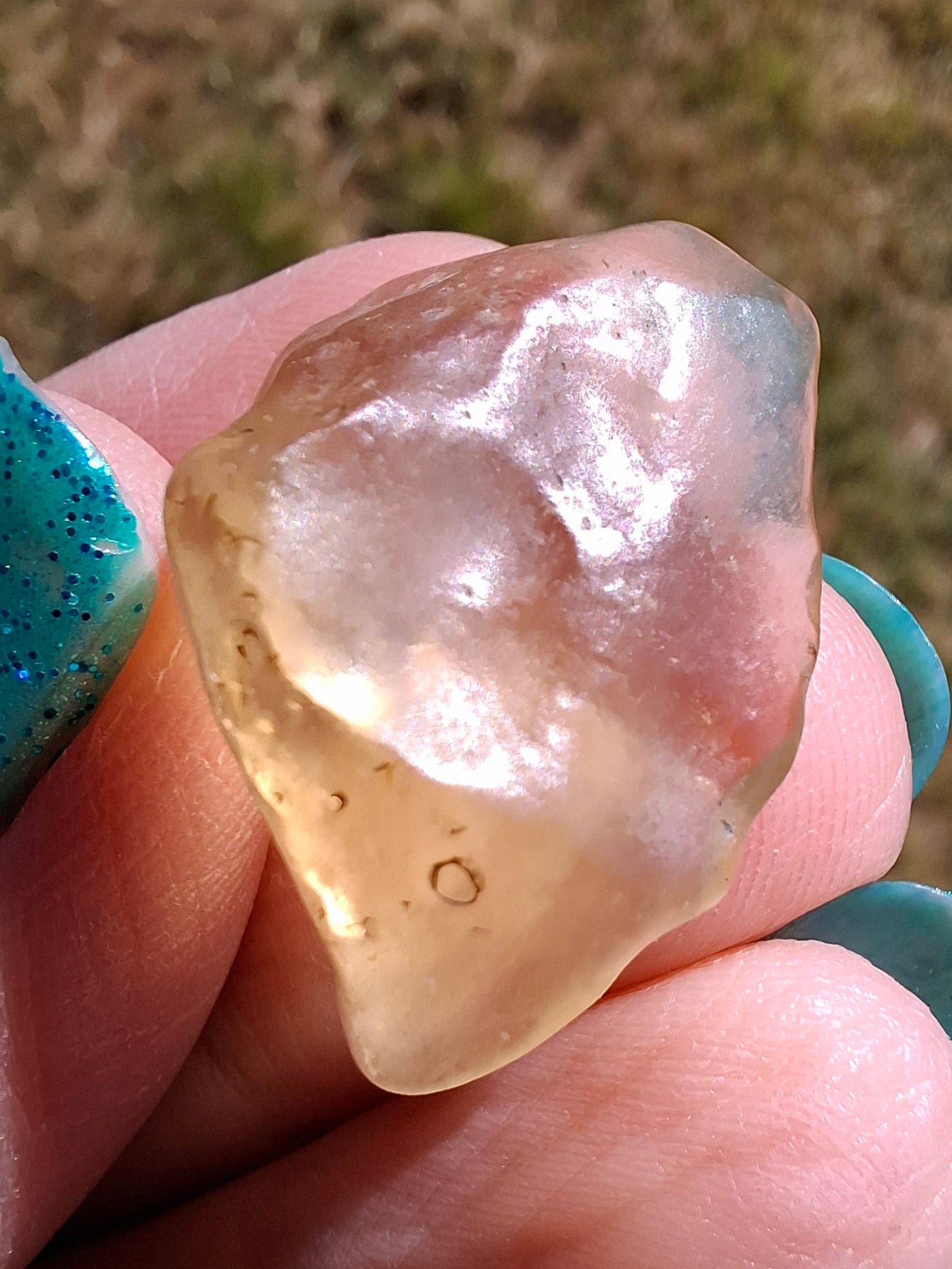 Libyan Desert Glass Piece, 4.76g, Tektite