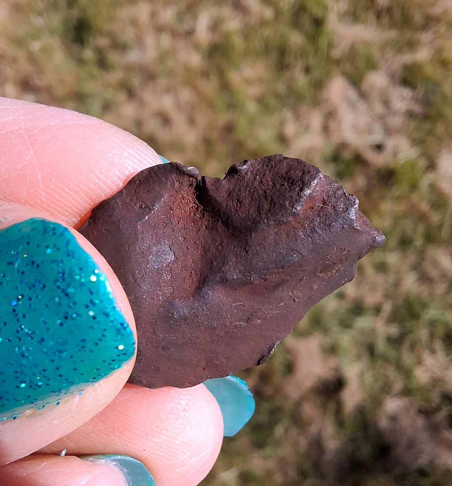 Gebel Kamil Iron Meteorite, 13.55g (Ref: K41)