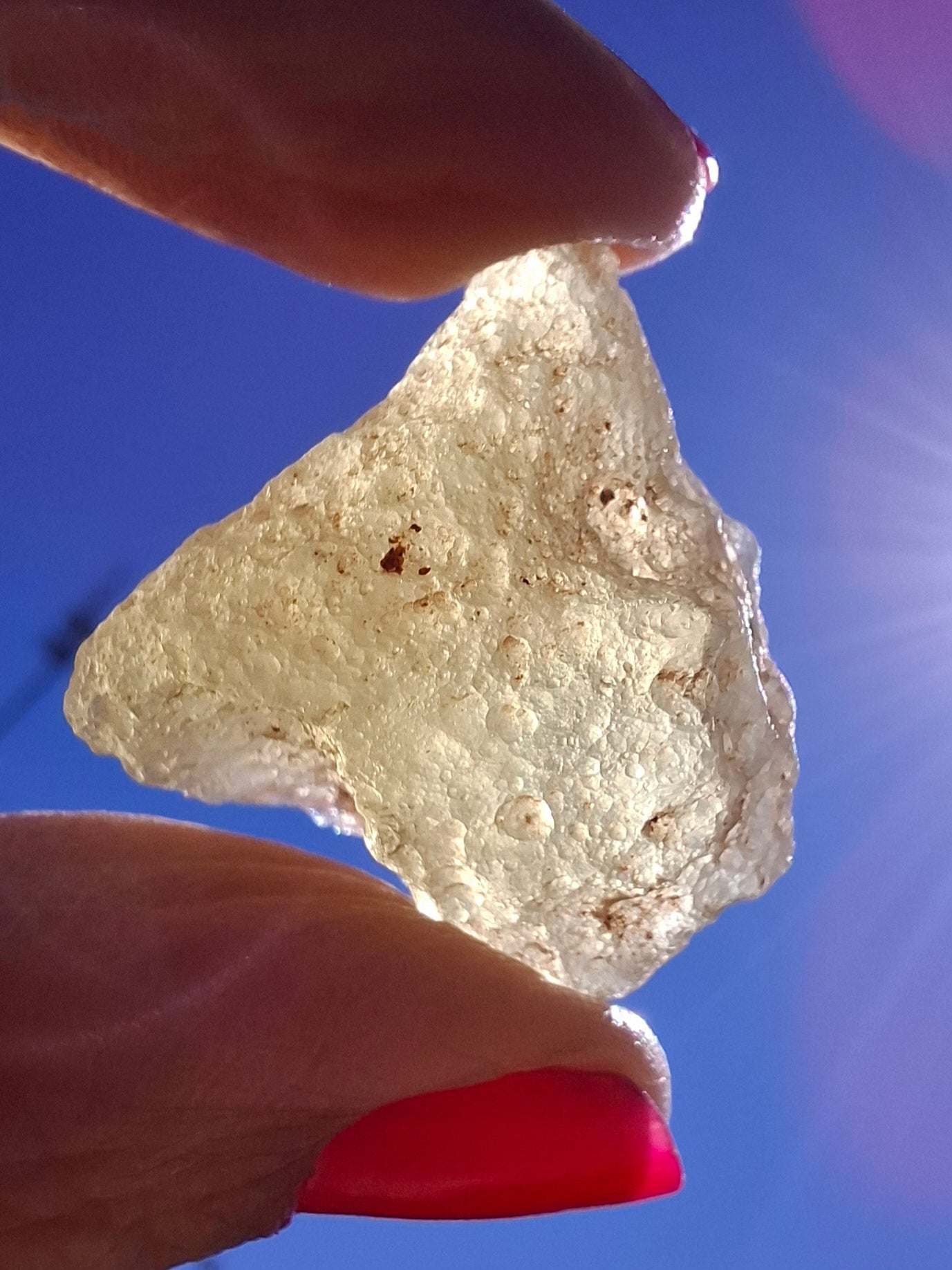 Libyan Desert Glass Piece, 10.15g, Tektite