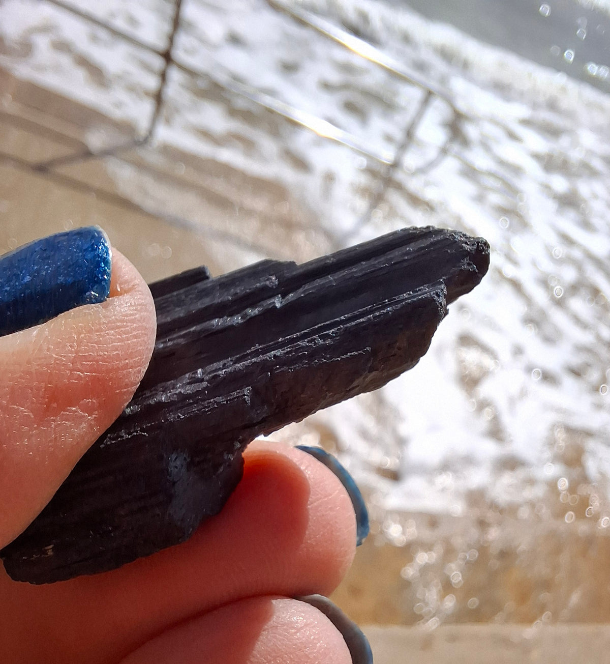 Black Tourmaline RAW, 13.00g, Crystal (Ref: RBT9)