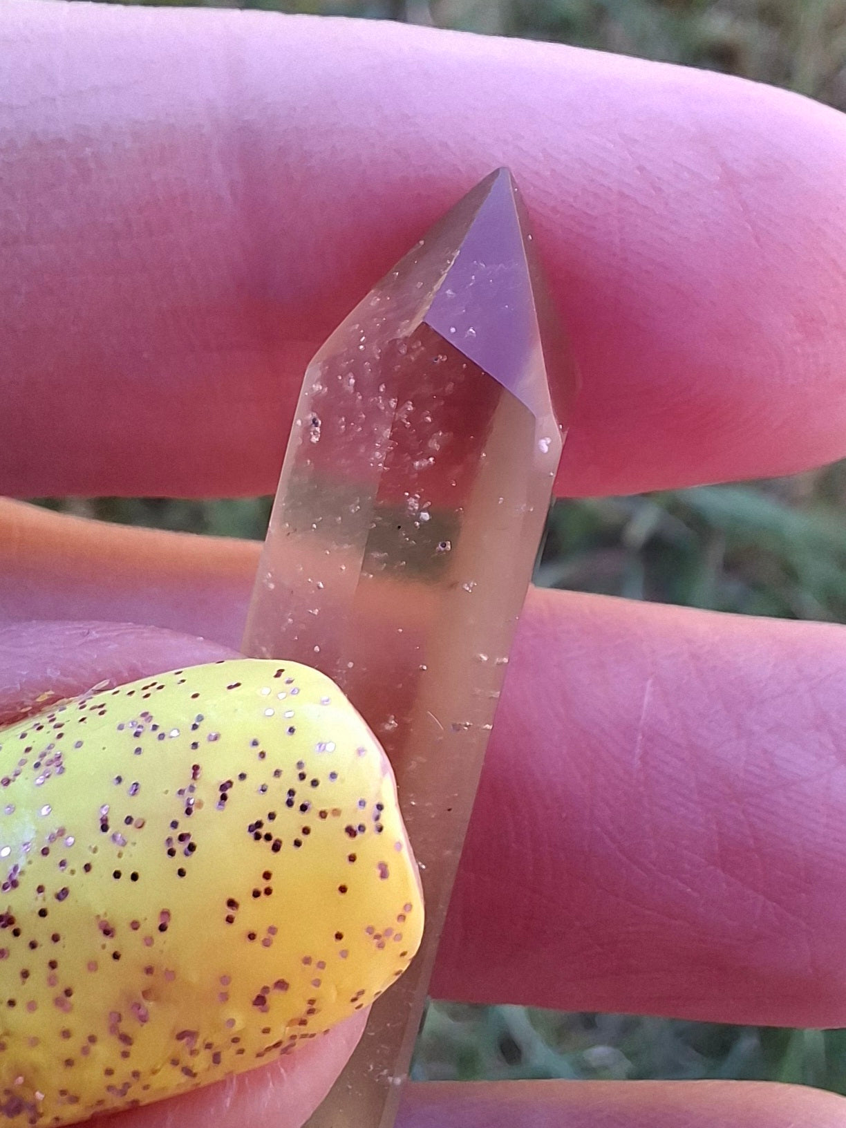 Libyan Desert Glass DT Carving, 4.57g, Tektite (Ref: LDT8)