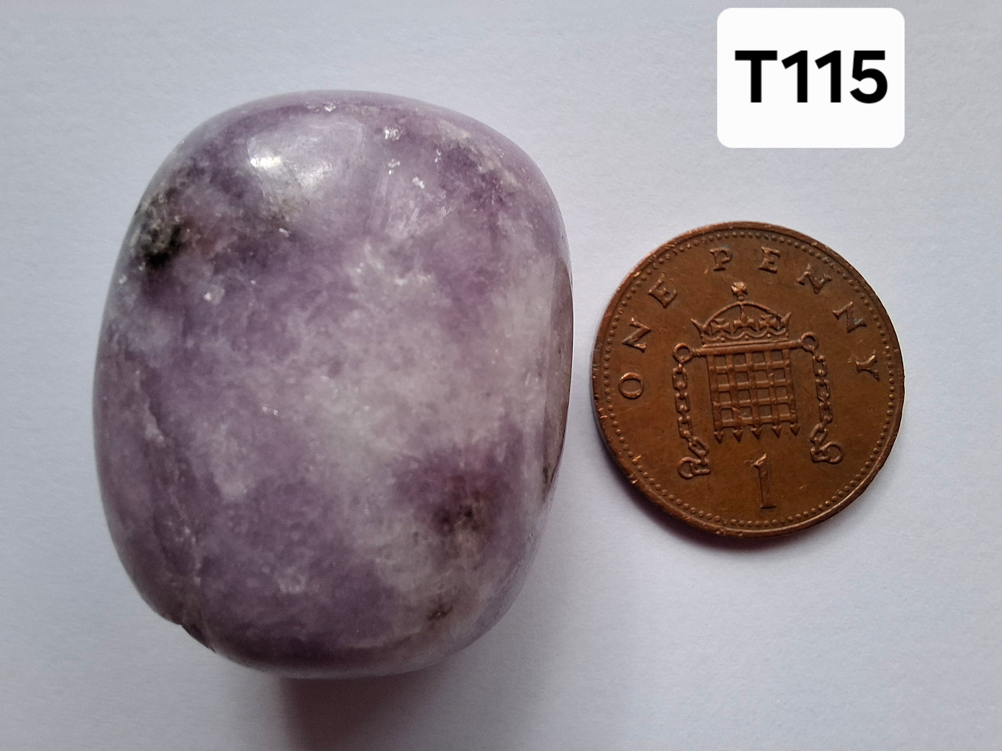 Lepidolite, Tumble Stone, Crystal (Ref: T115)