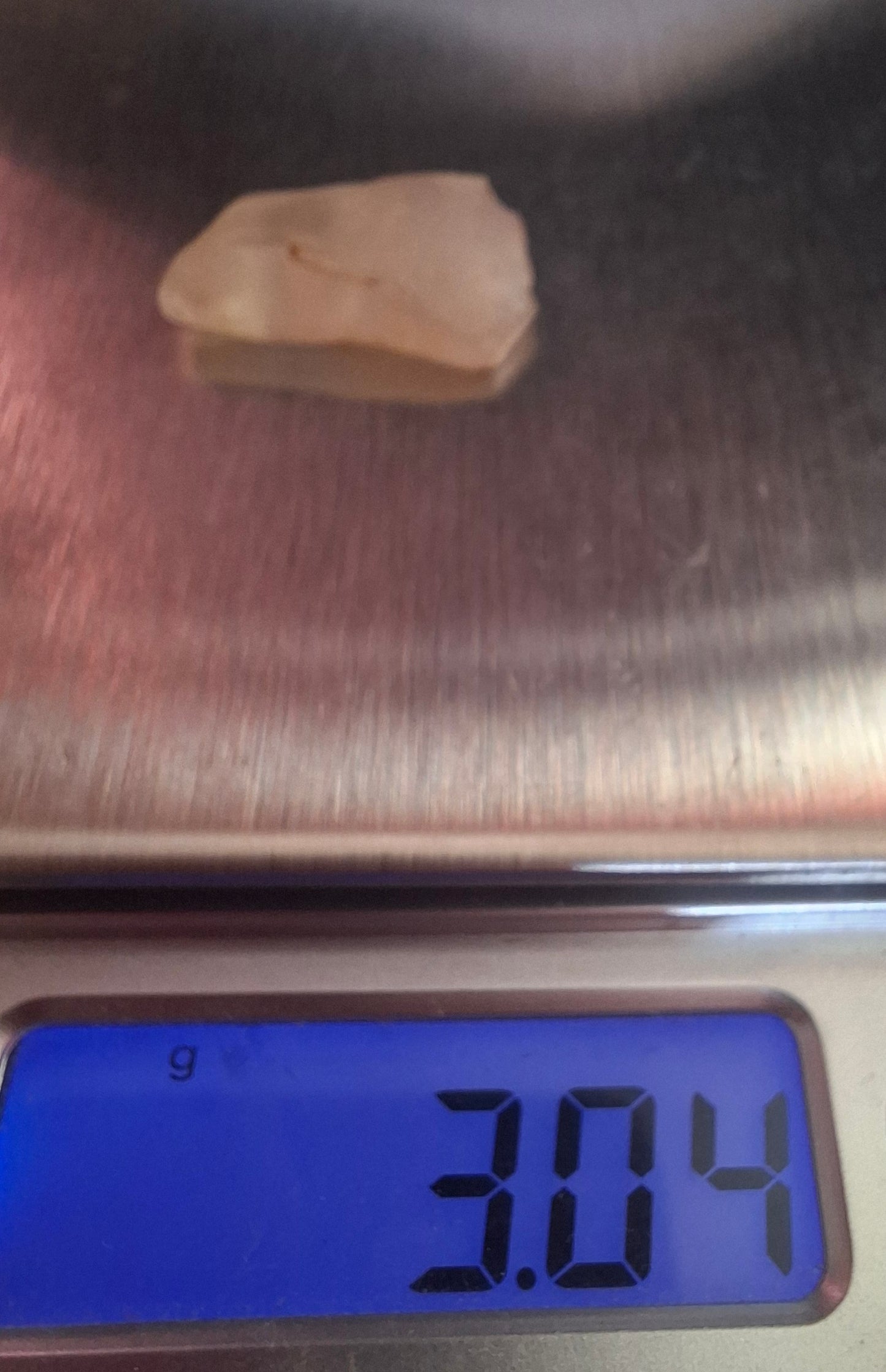 Libyan Desert Glass Piece, 3.04g, Tektite (Ref: LE12)