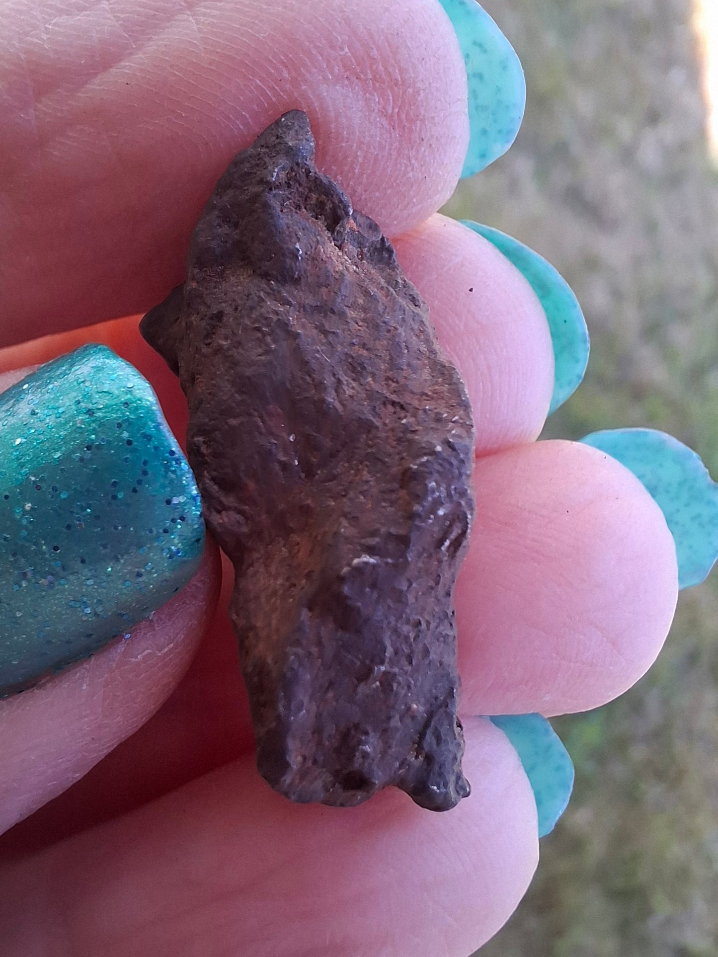 Gebel Kamil Iron Meteorite, 13.55g (Ref: K43)