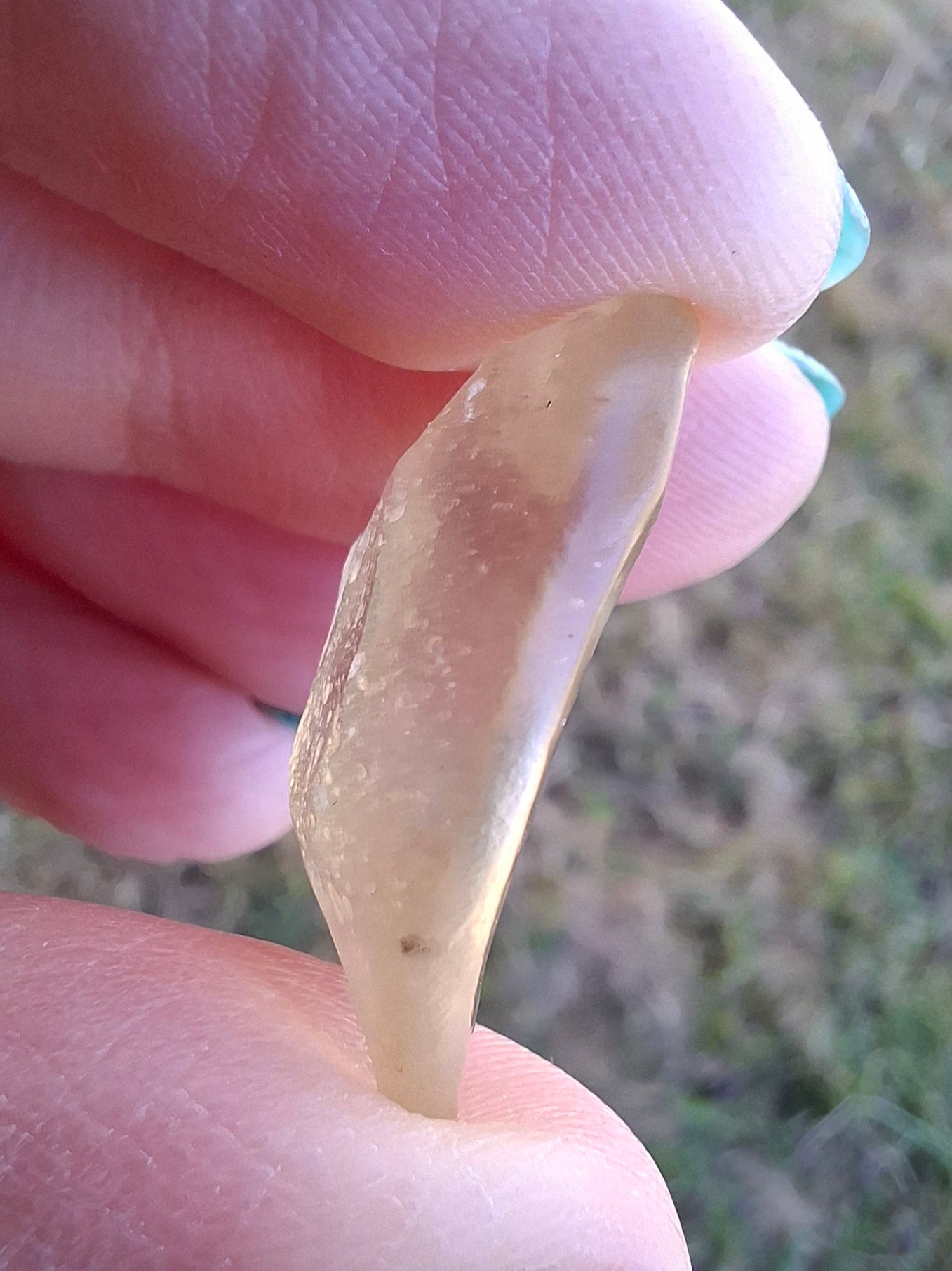Libyan Desert Glass Piece, 3.77g, Tektite
