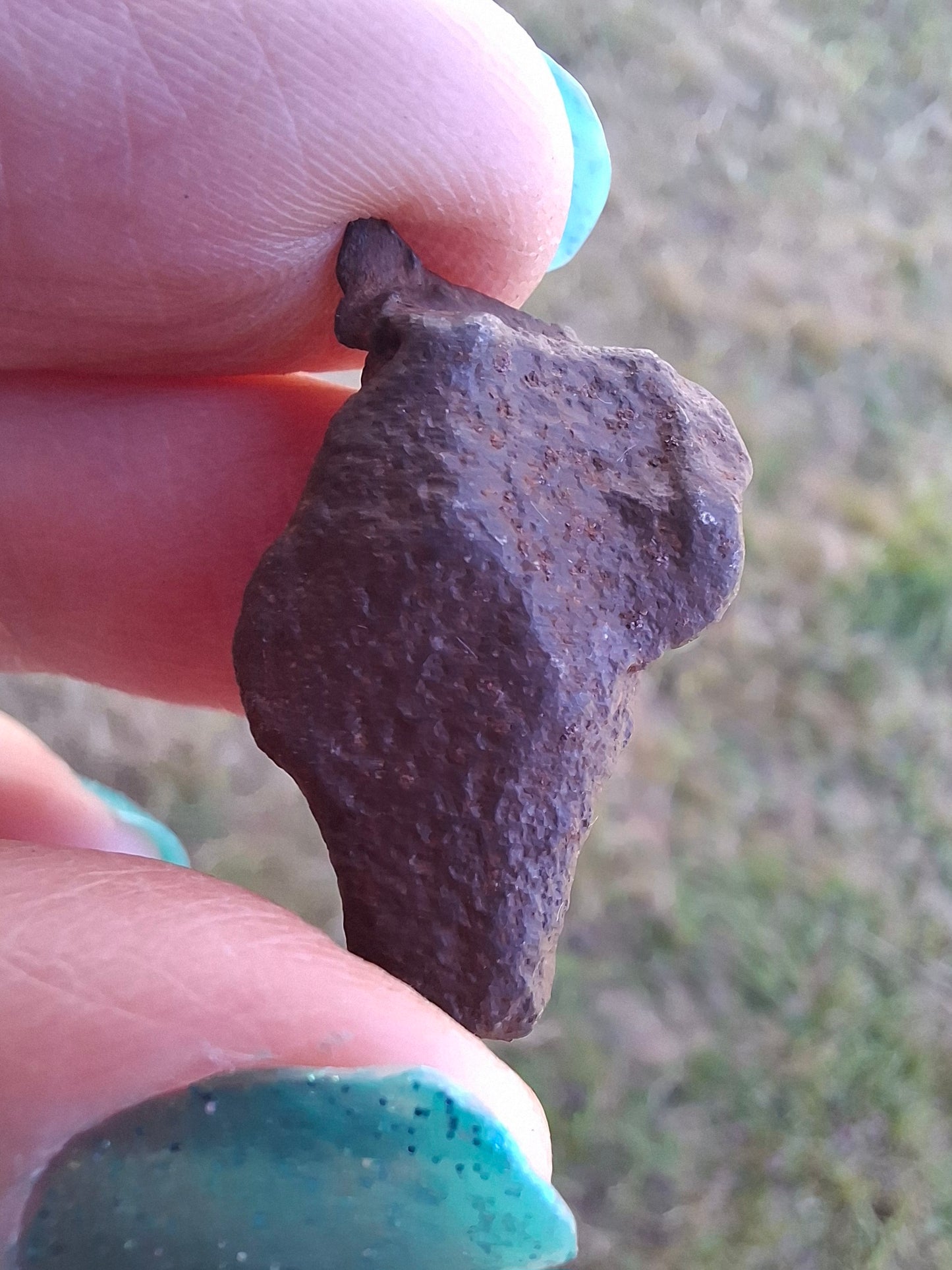 Gebel Kamil Iron Meteorite, 13.55g (Ref: K43)