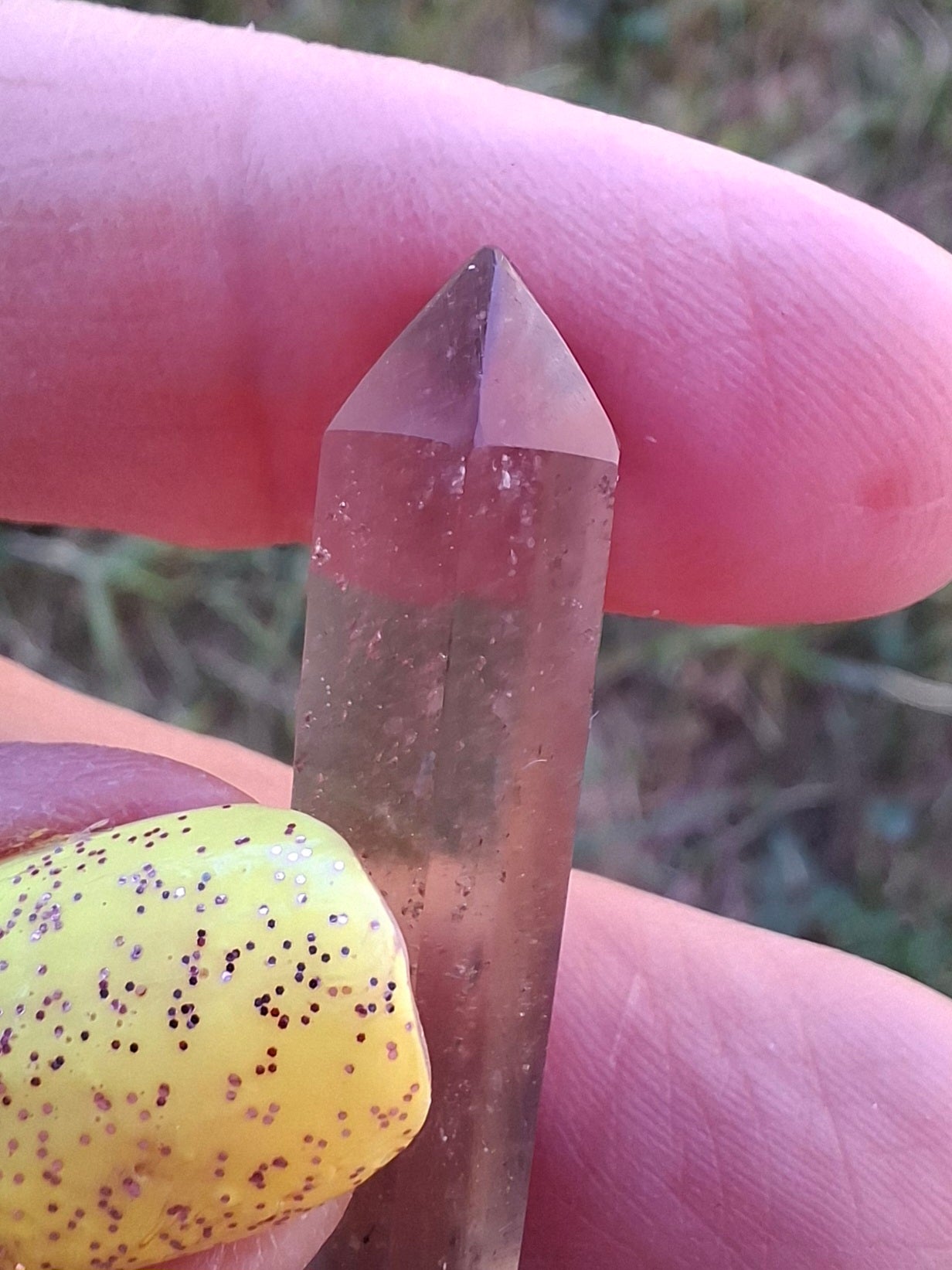 Libyan Desert Glass DT Carving, 4.51g, Tektite (Ref: LDT4)
