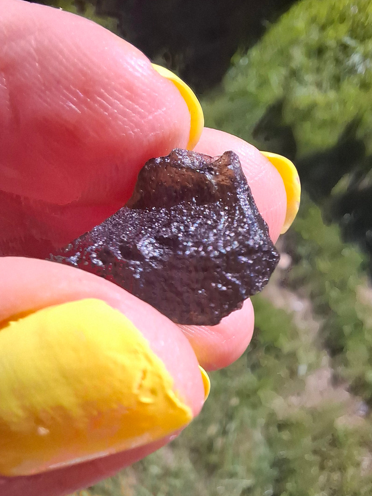 Moldavite Piece, 2.22g, Tektite (Ref: 1514)
