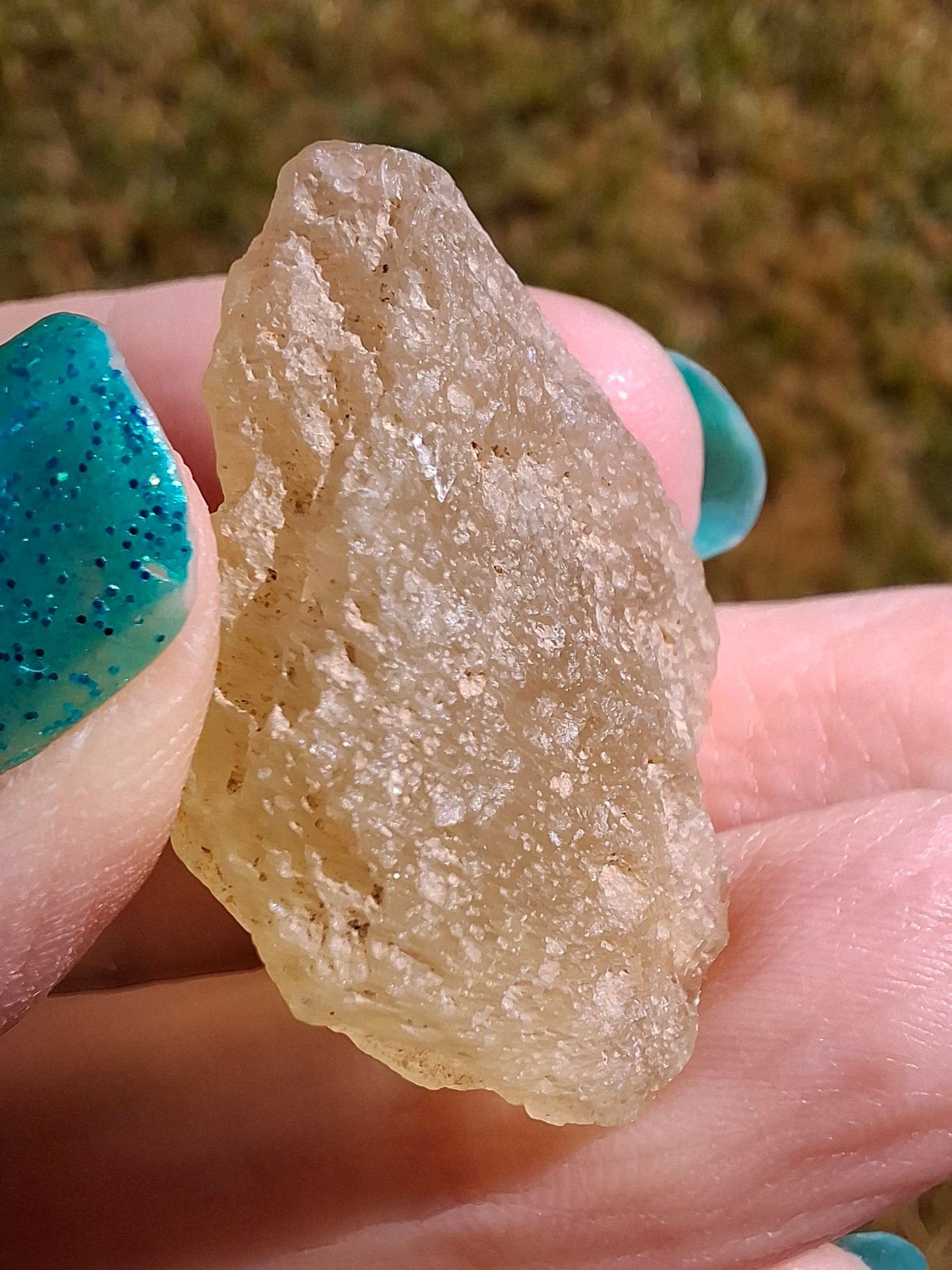 Libyan Desert Glass Piece, 10.15g, Tektite