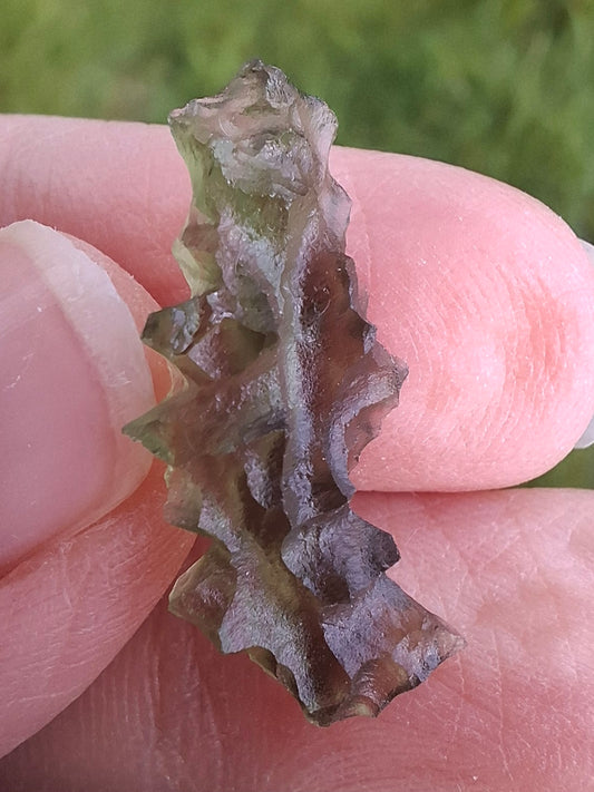 Moldavite Piece, JEZKOVNA BESEDNICE, 1.16g, Tektite (Ref: 1285)