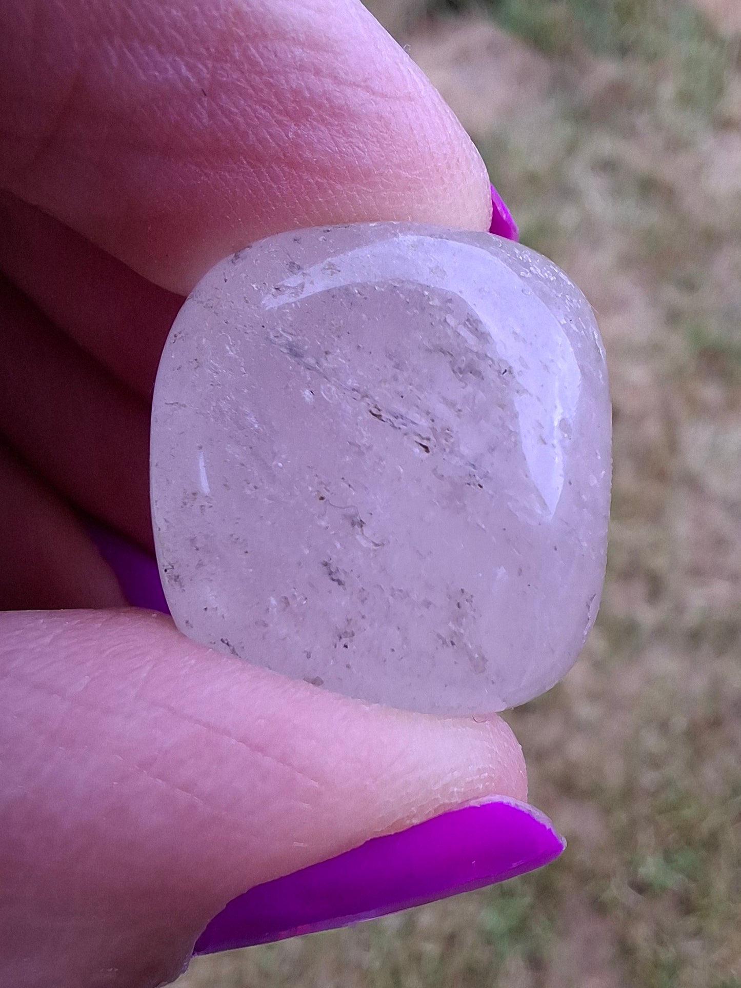 Clear Quartz, Tumble Stone, Crystal (Ref: T27)