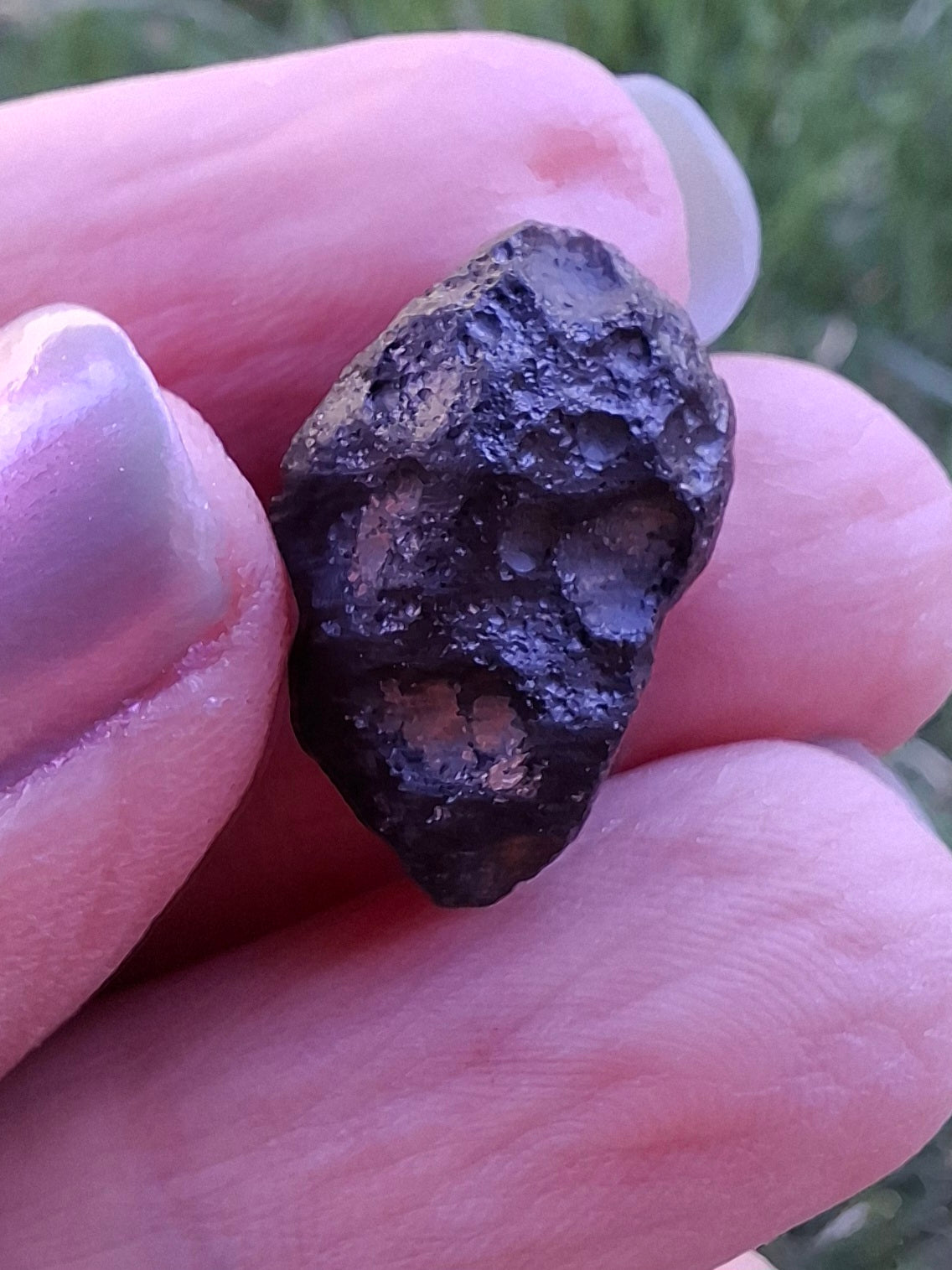 Ivory Coast (Ivorite), RAREST TEKTITE IN THE WORLD, 2.76g, Tektite (Ref: IV1)