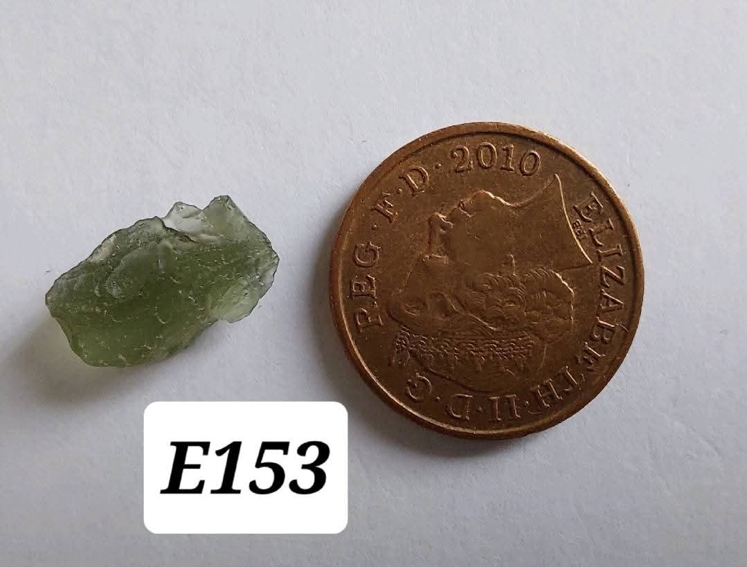 Moldavite Piece, 0.56g, Tektite (Ref: E153)