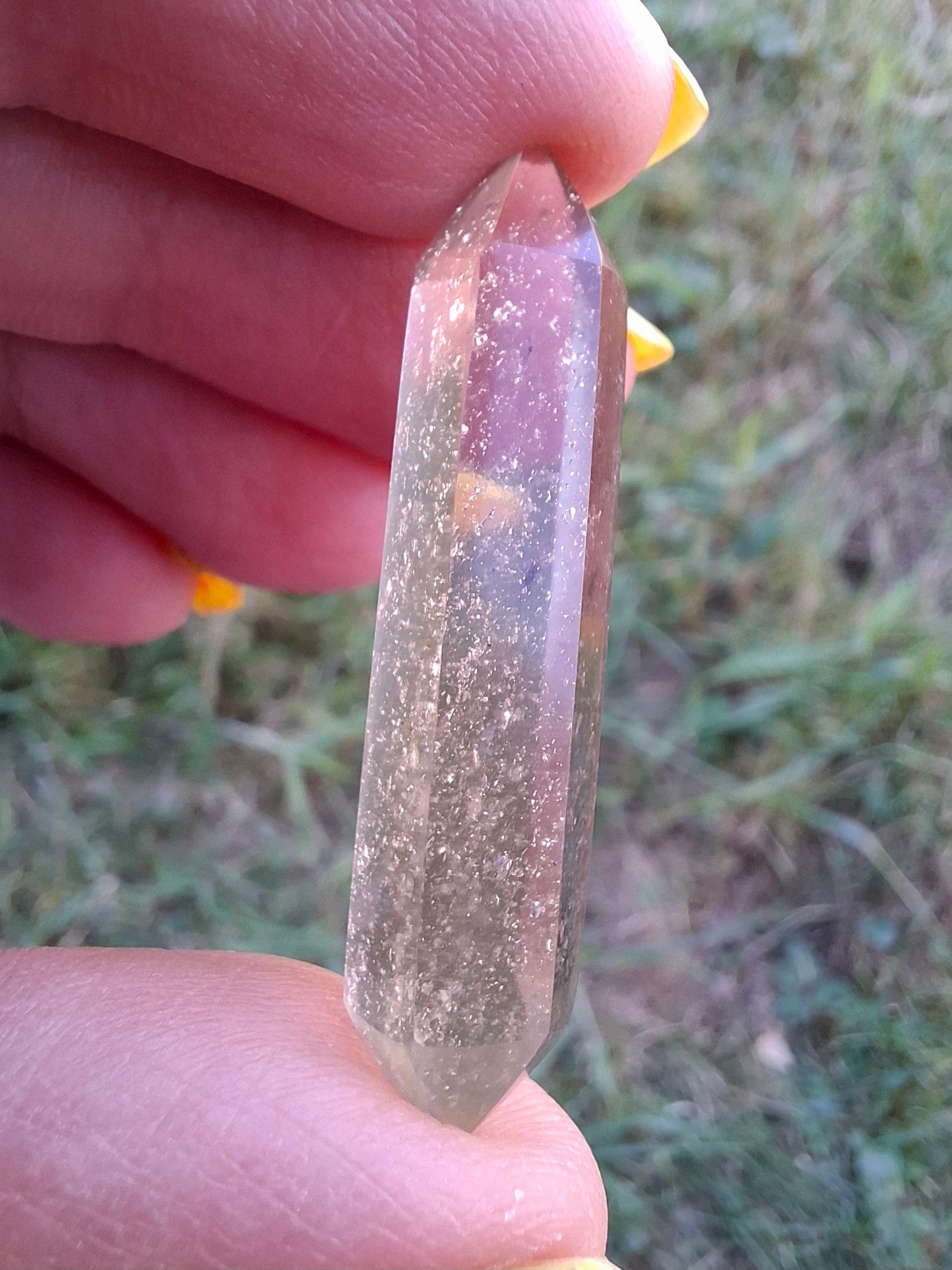 Libyan Desert Glass DT Carving, 4.51g, Tektite (Ref: LDT4)