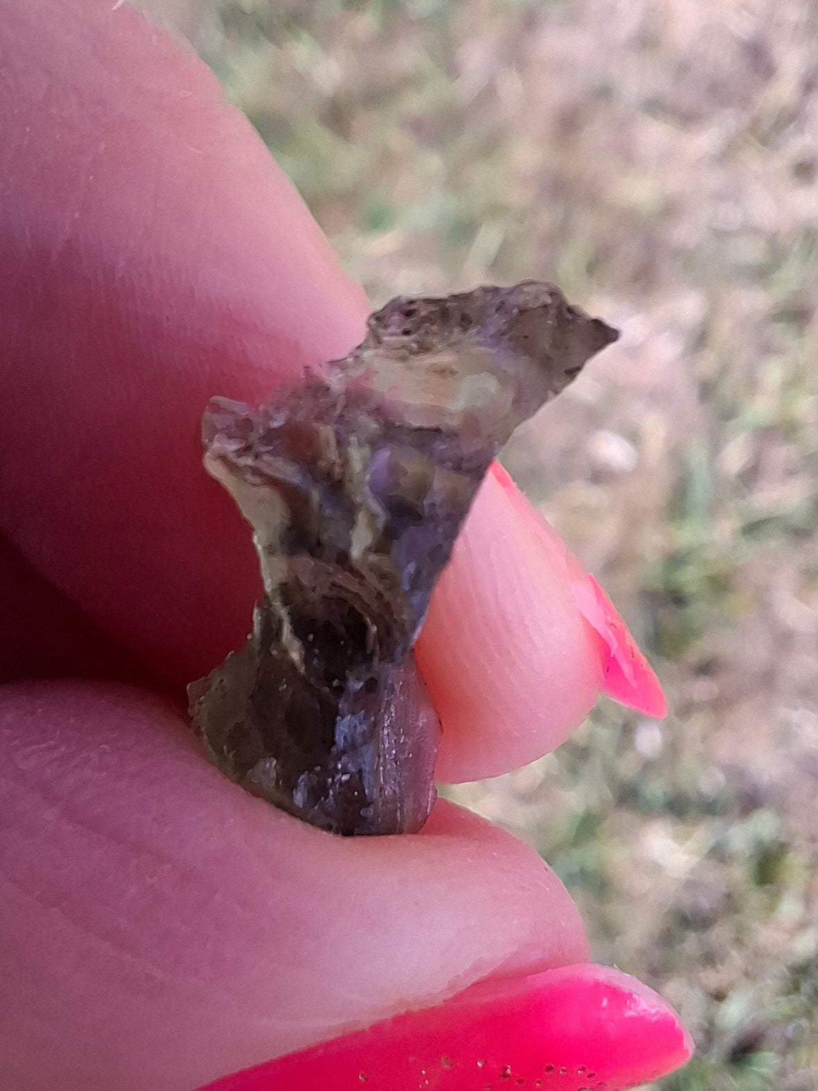 Moldavite Piece, 0.69g, Tektite (Ref: 1486)