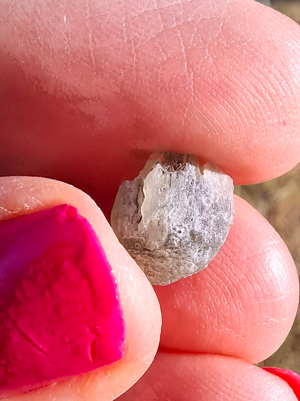 Moldavite Piece, SNOWFLAKE, FROSTED, BRUSNA, 0.69g, Tektite (Ref: 1503)