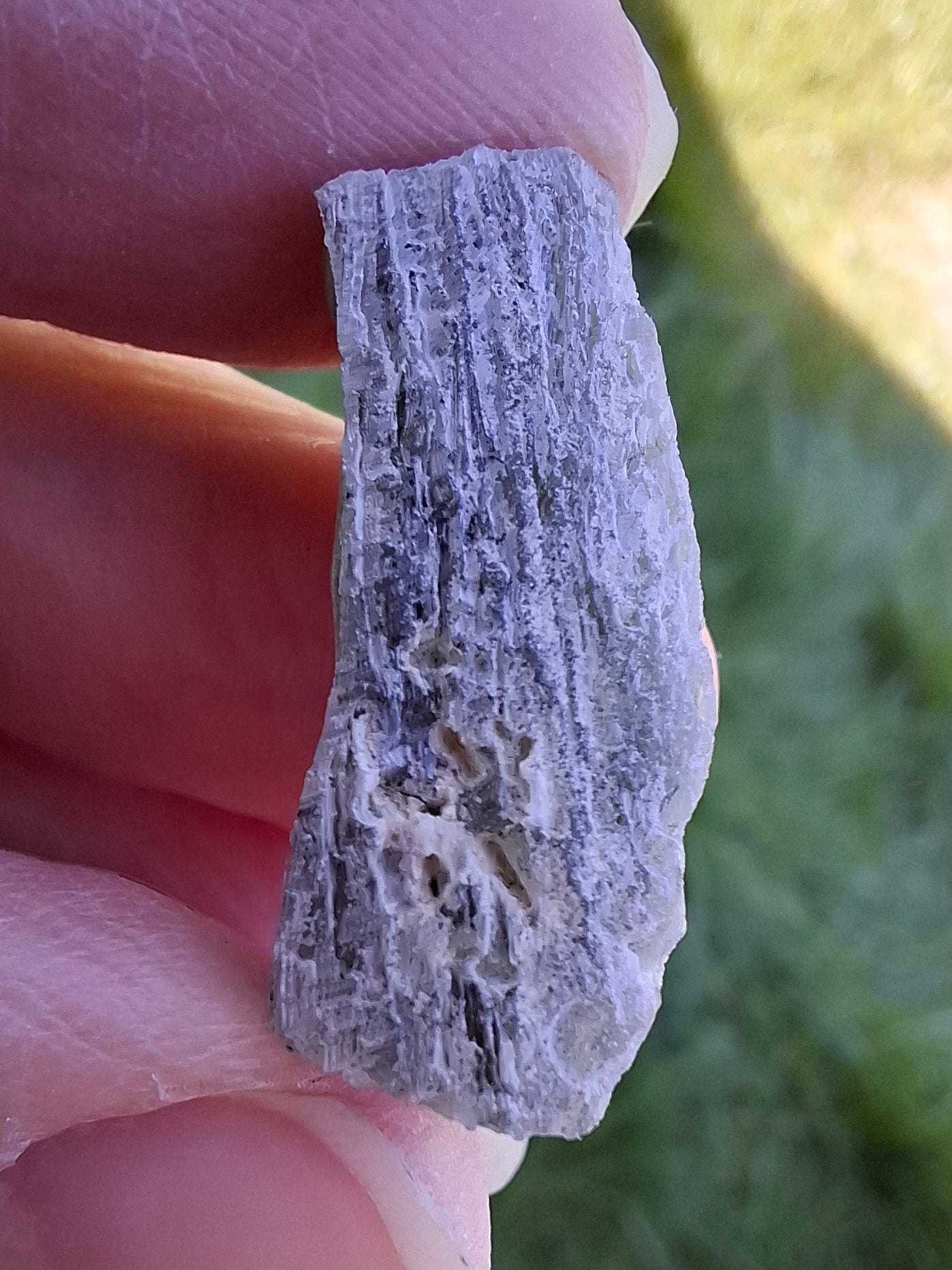 Moldavite Piece, SNOWFLAKE, FROSTED, BARTOCHOV, 4.36g, Tektite (Ref: 1371)