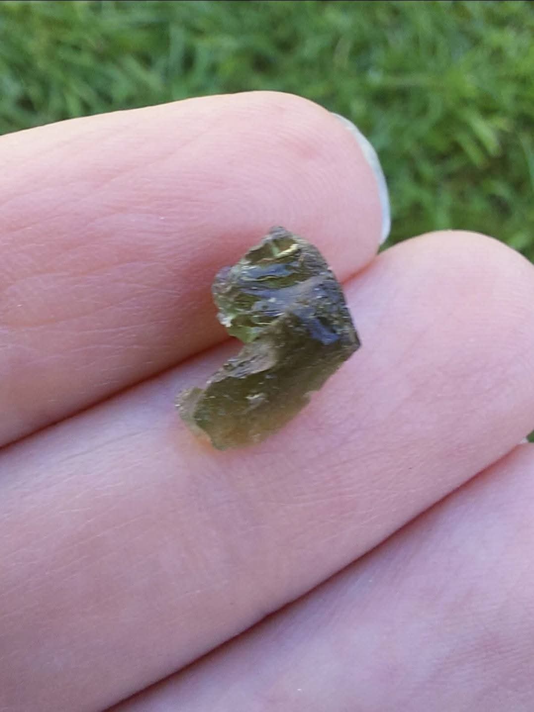 Moldavite Piece, 0.51g, Tektite (Ref: 873)