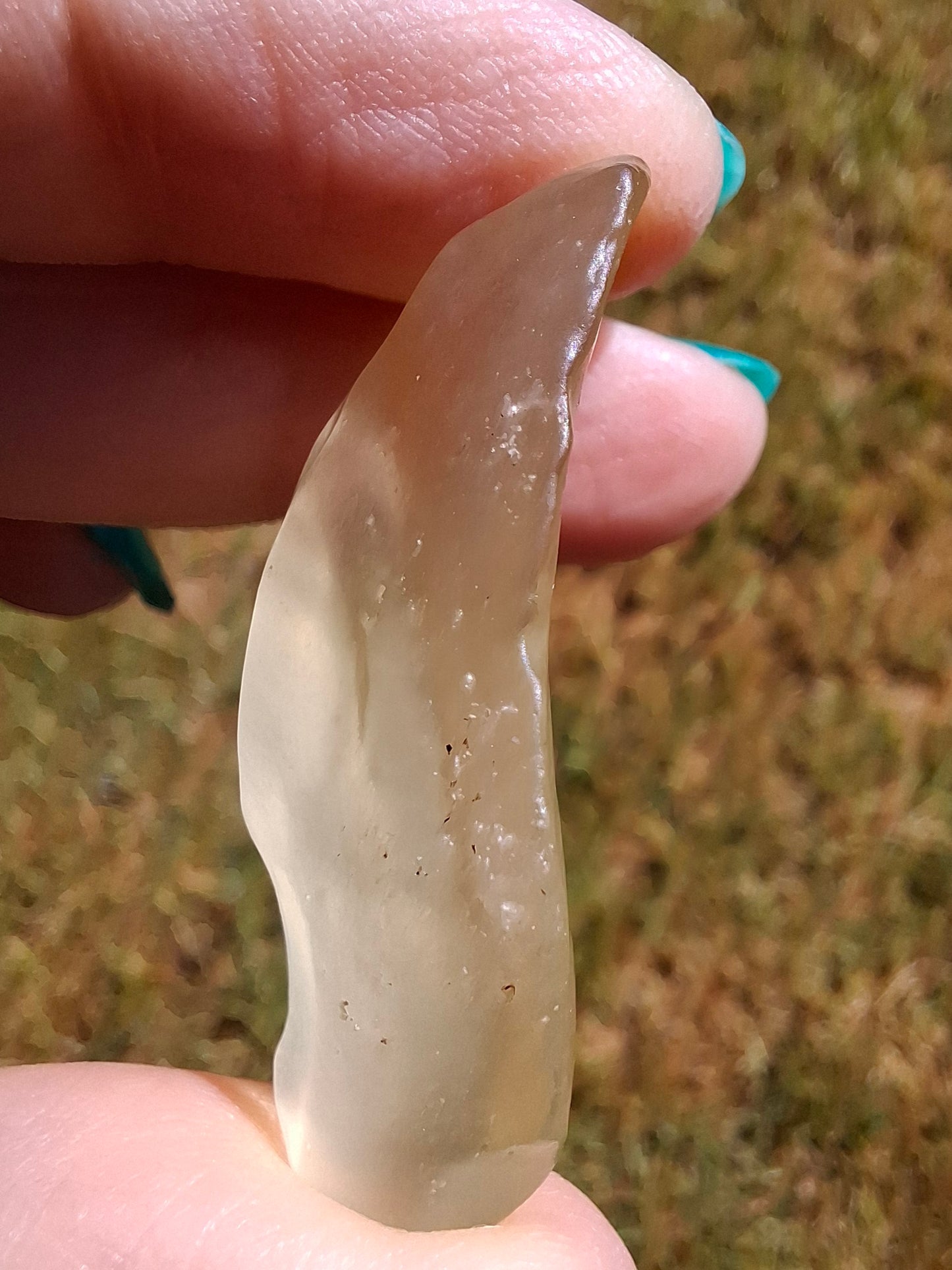 Libyan Desert Glass Piece, 12.08g, Tektite